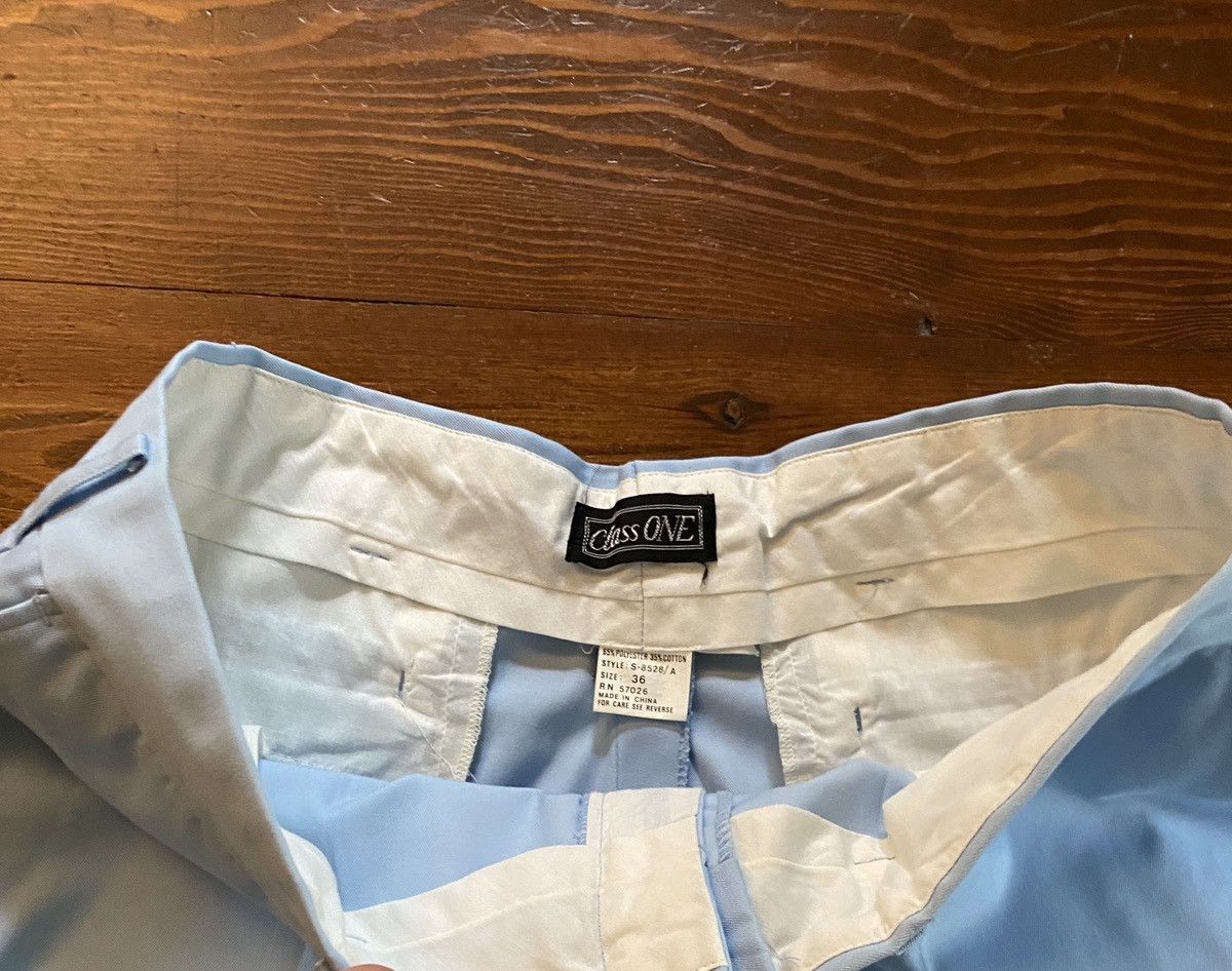 Vintage Vintage 80’s Class One Baby Blue Shorts Size US 34 / EU 50 - 3 Thumbnail