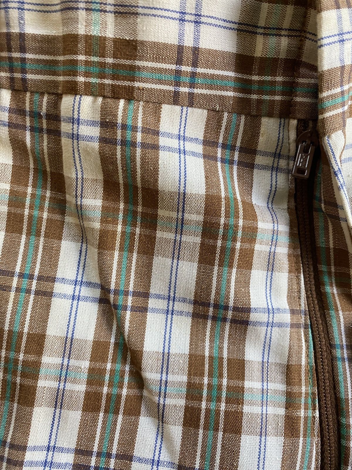 Sears Vintage 70’s Kings Road Plaid Shorts Size US 35 - 6 Thumbnail