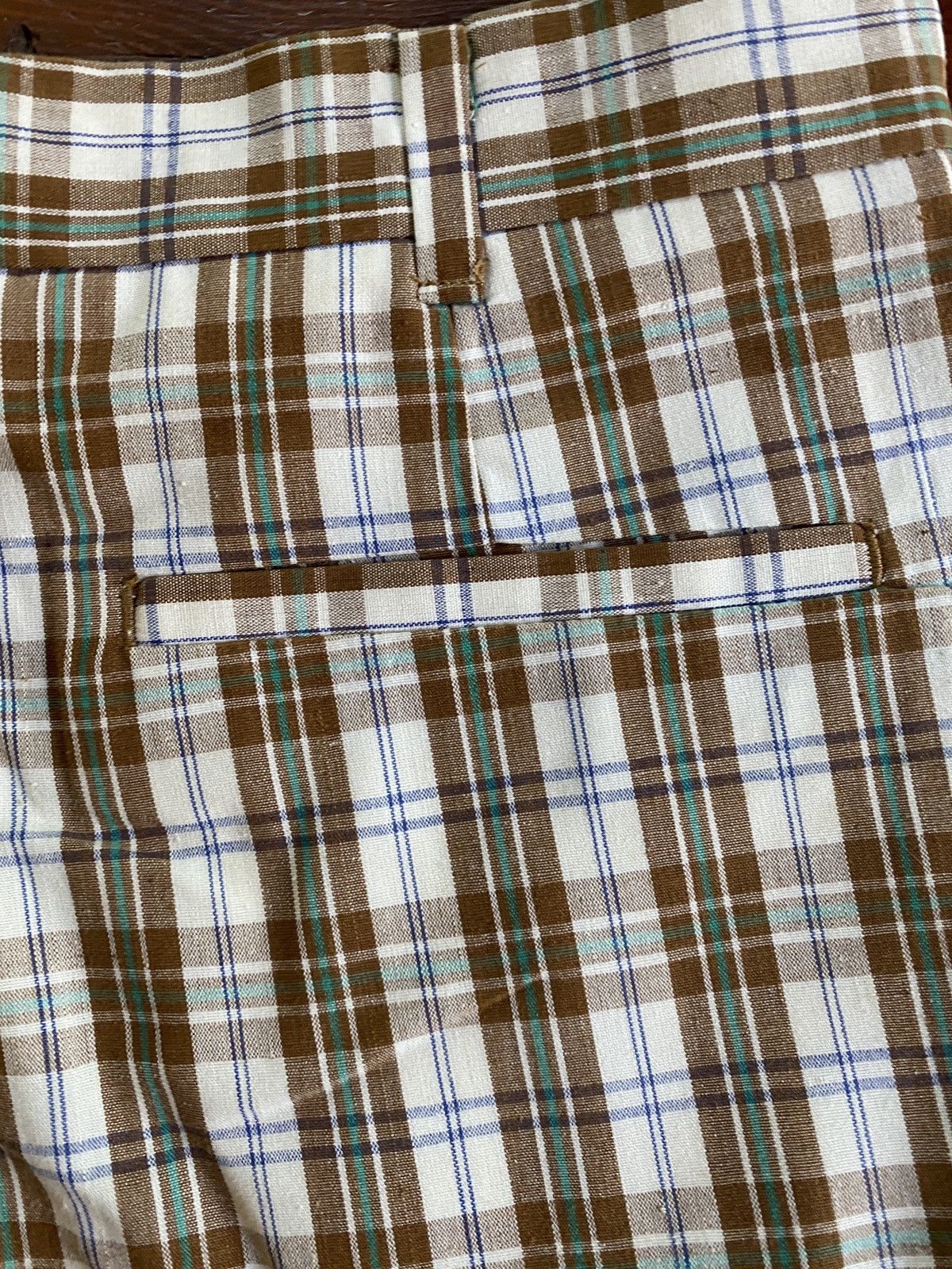 Sears Vintage 70’s Kings Road Plaid Shorts Size US 35 - 14 Thumbnail