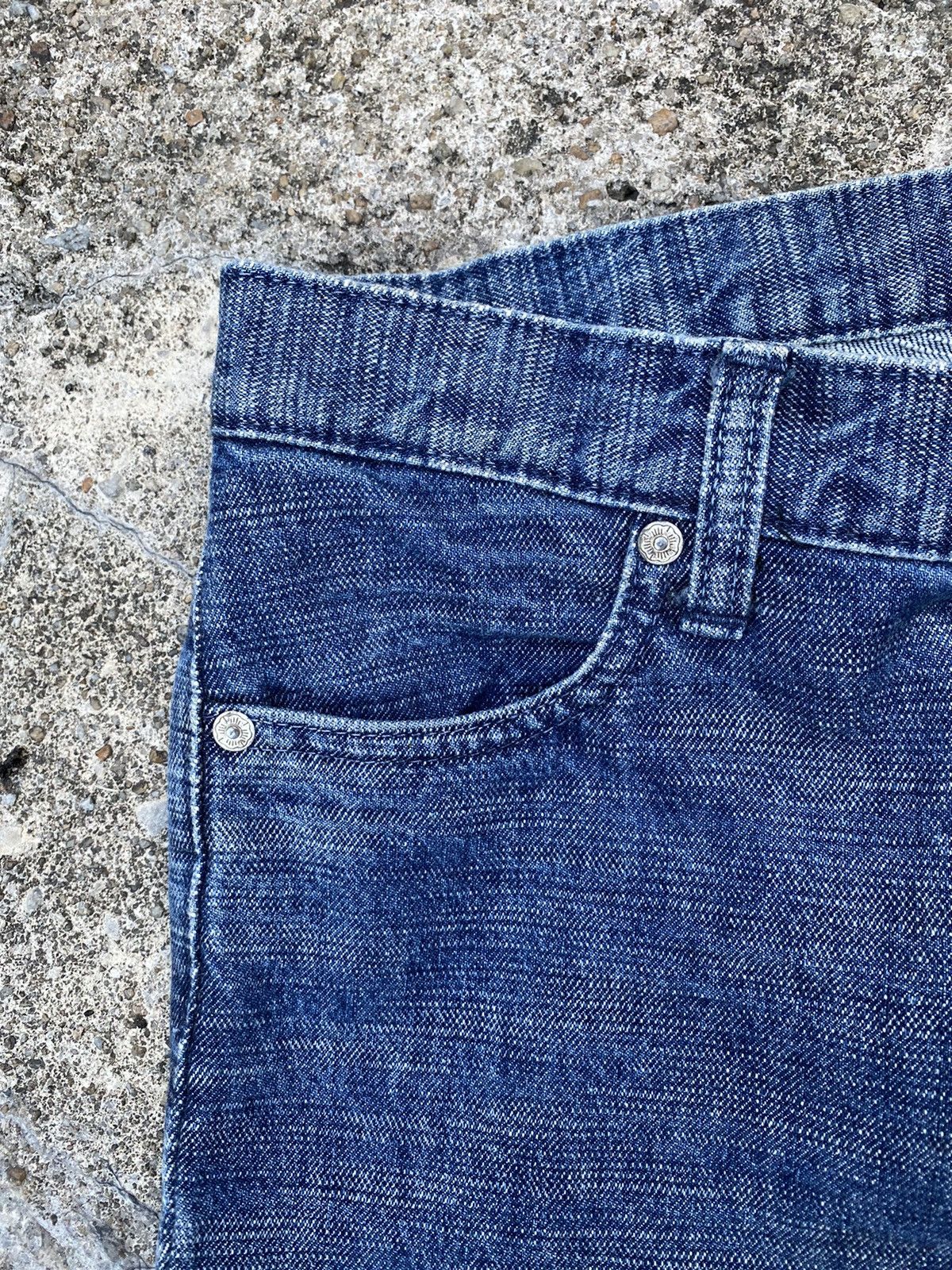 💥RARE💥Japanese Denim ROSE BUD Double Knees Like Hysterics