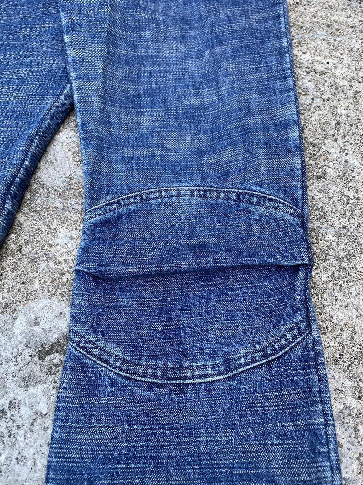 💥RARE💥Japanese Denim ROSE BUD Double Knees Like Hysterics