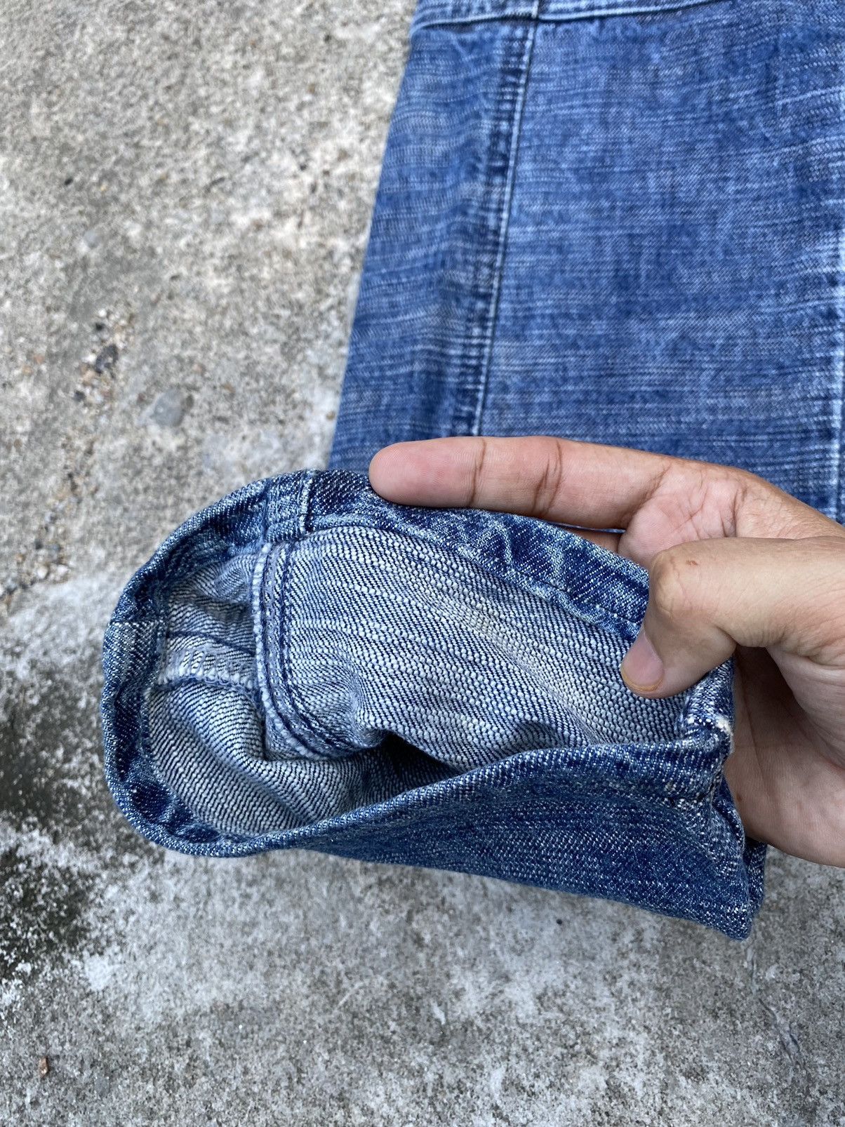 💥RARE💥Japanese Denim ROSE BUD Double Knees Like Hysterics