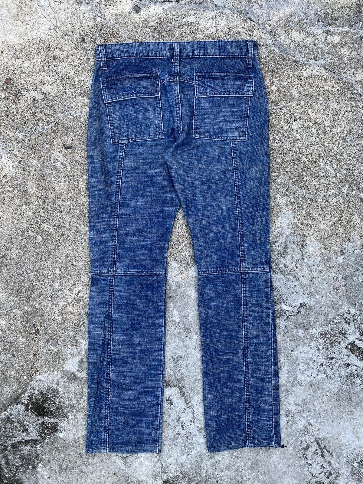 💥RARE💥Japanese Denim ROSE BUD Double Knees Like Hysterics