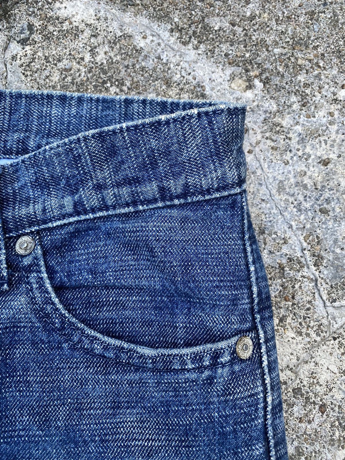 💥RARE💥Japanese Denim ROSE BUD Double Knees Like Hysterics