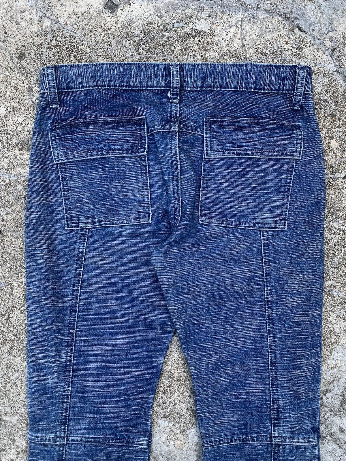 💥RARE💥Japanese Denim ROSE BUD Double Knees Like Hysterics