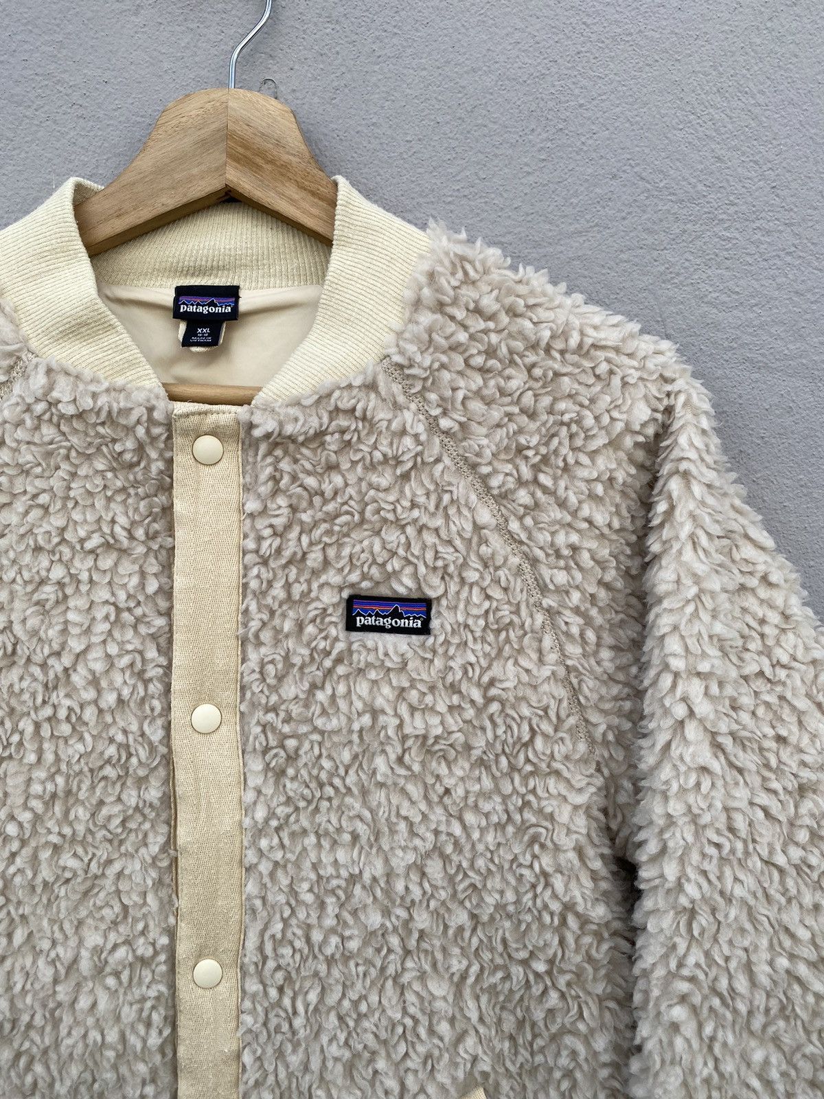 Patagonia PATAGONIA Deep Pile Sherpa Reversible Bomber Jacket Size S / US 4 / IT 40 - 5 Thumbnail