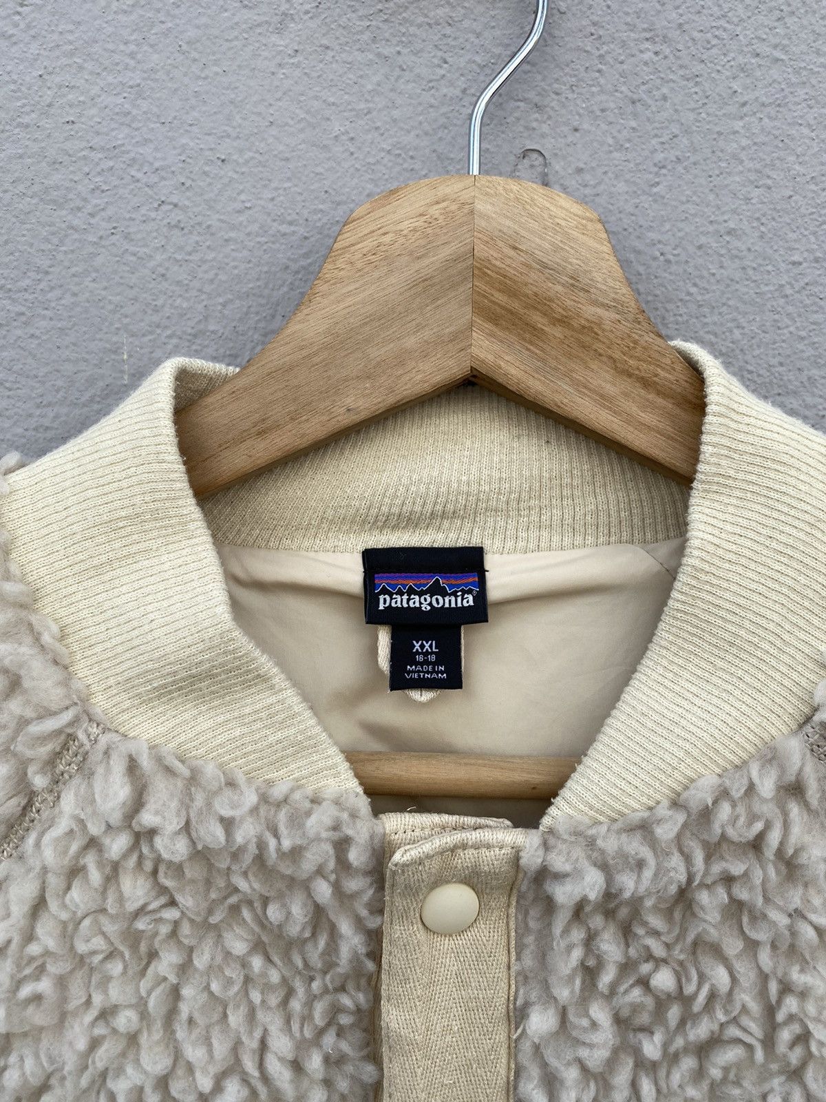 Patagonia PATAGONIA Deep Pile Sherpa Reversible Bomber Jacket Size S / US 4 / IT 40 - 7 Thumbnail