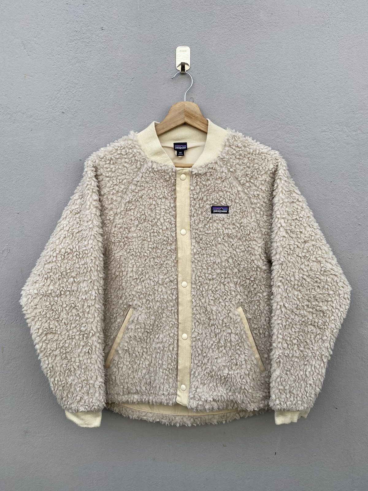 Patagonia PATAGONIA Deep Pile Sherpa Reversible Bomber Jacket Size S / US 4 / IT 40 - 1 Thumbnail