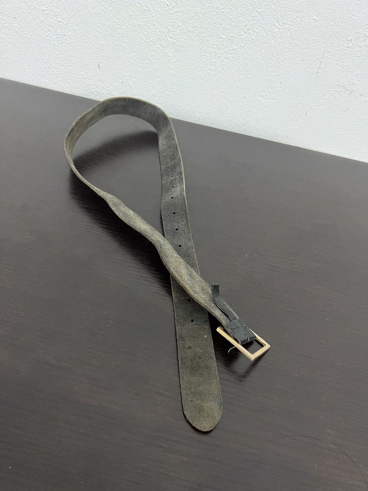 Leather Unbrand Leather Buckle Belt Size ONE SIZE - 7 Thumbnail