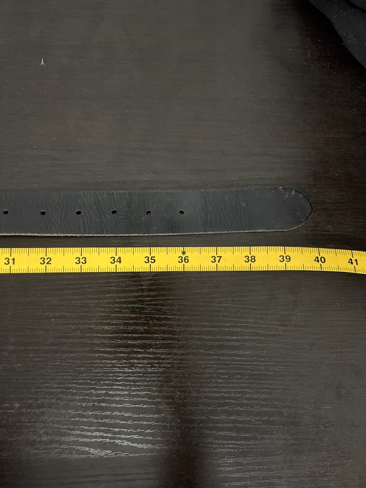 Leather Unbrand Leather Buckle Belt Size ONE SIZE - 8 Thumbnail