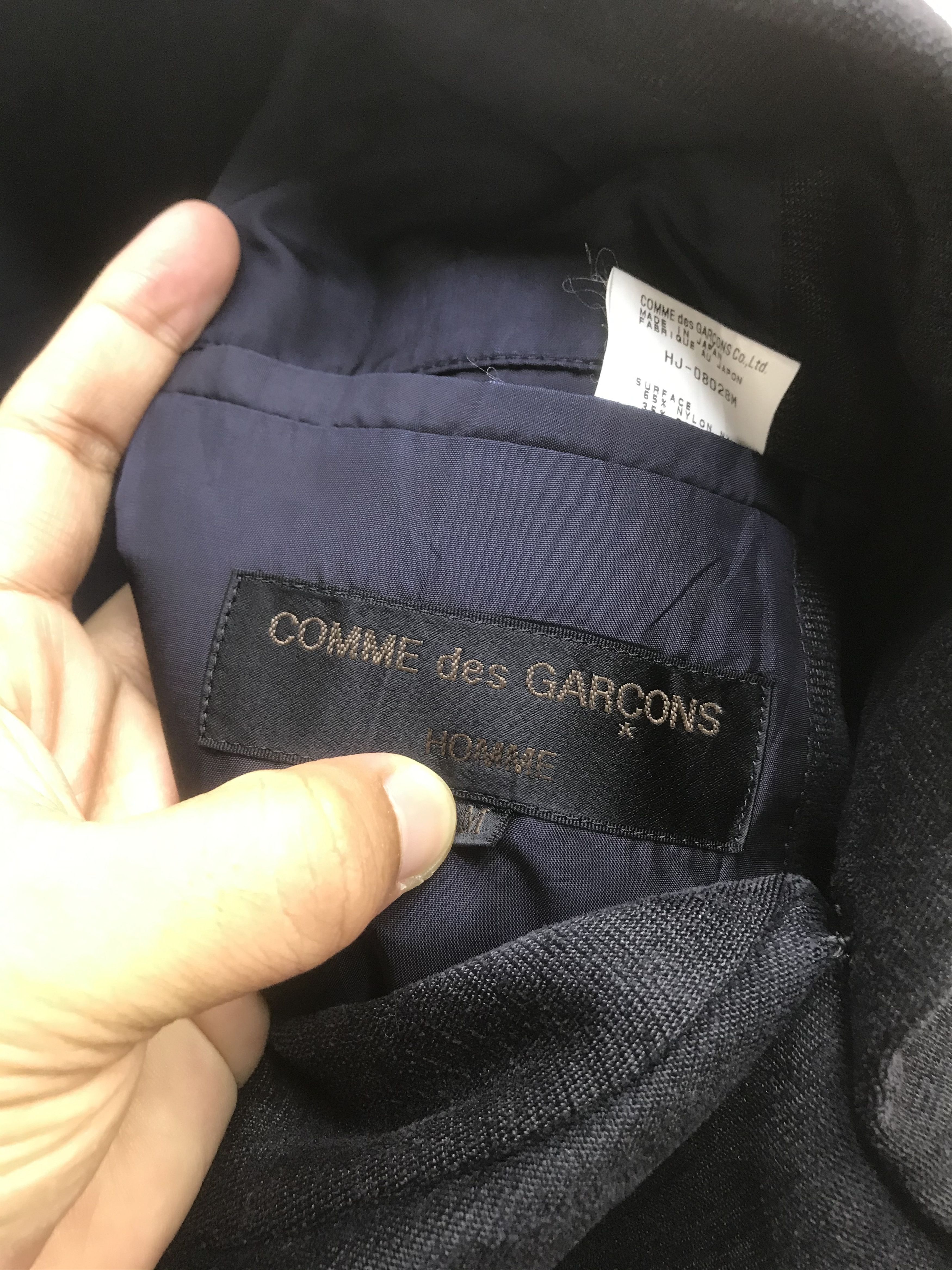 Comme des Garcons VINTAGE COMME DES GARCONS SUN FADED LOUNGE JACKET Size 42R - 6 Thumbnail