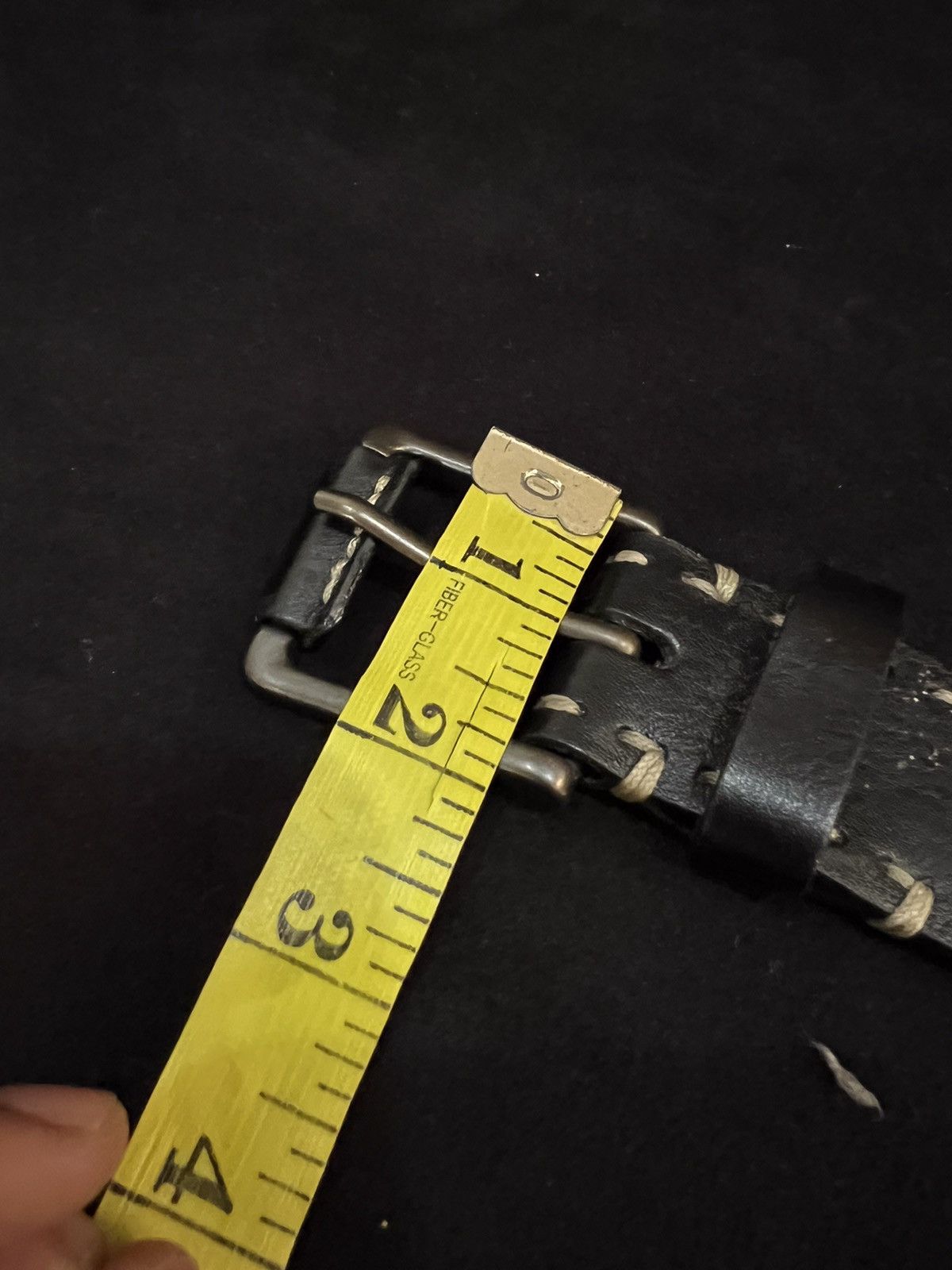 Seditionaries Seditionaries Leather Buckle Belt Size ONE SIZE - 12 Thumbnail