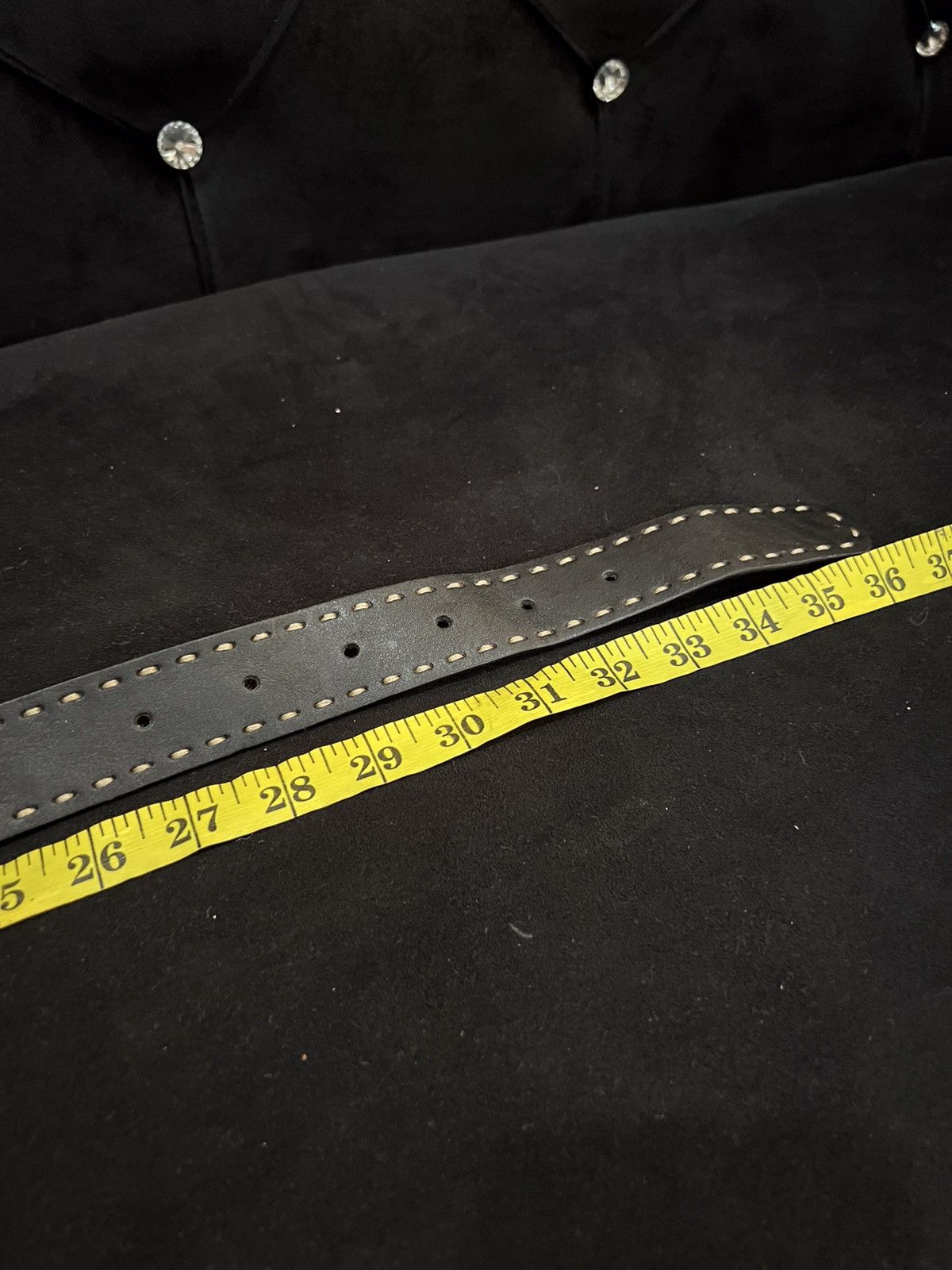 Seditionaries Seditionaries Leather Buckle Belt Size ONE SIZE - 9 Thumbnail