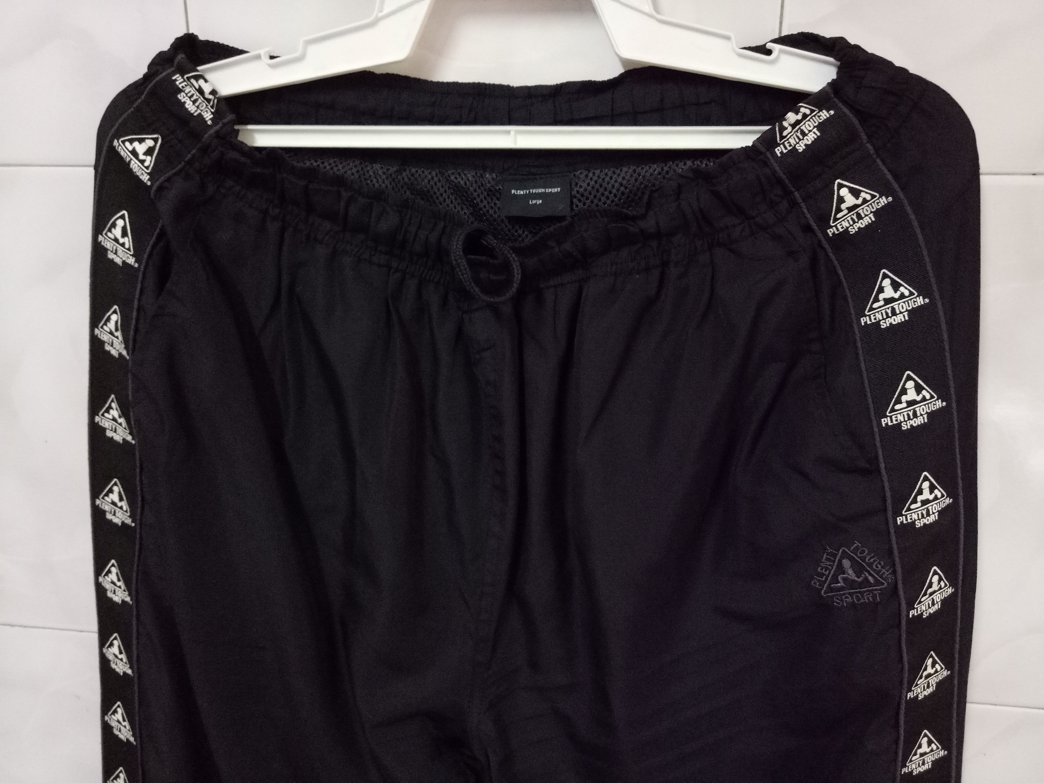 Sports Specialties PLENTY TOUGH sport sweatpants side tape tracksuit pants Size US 38 / EU 54 - 3 Thumbnail