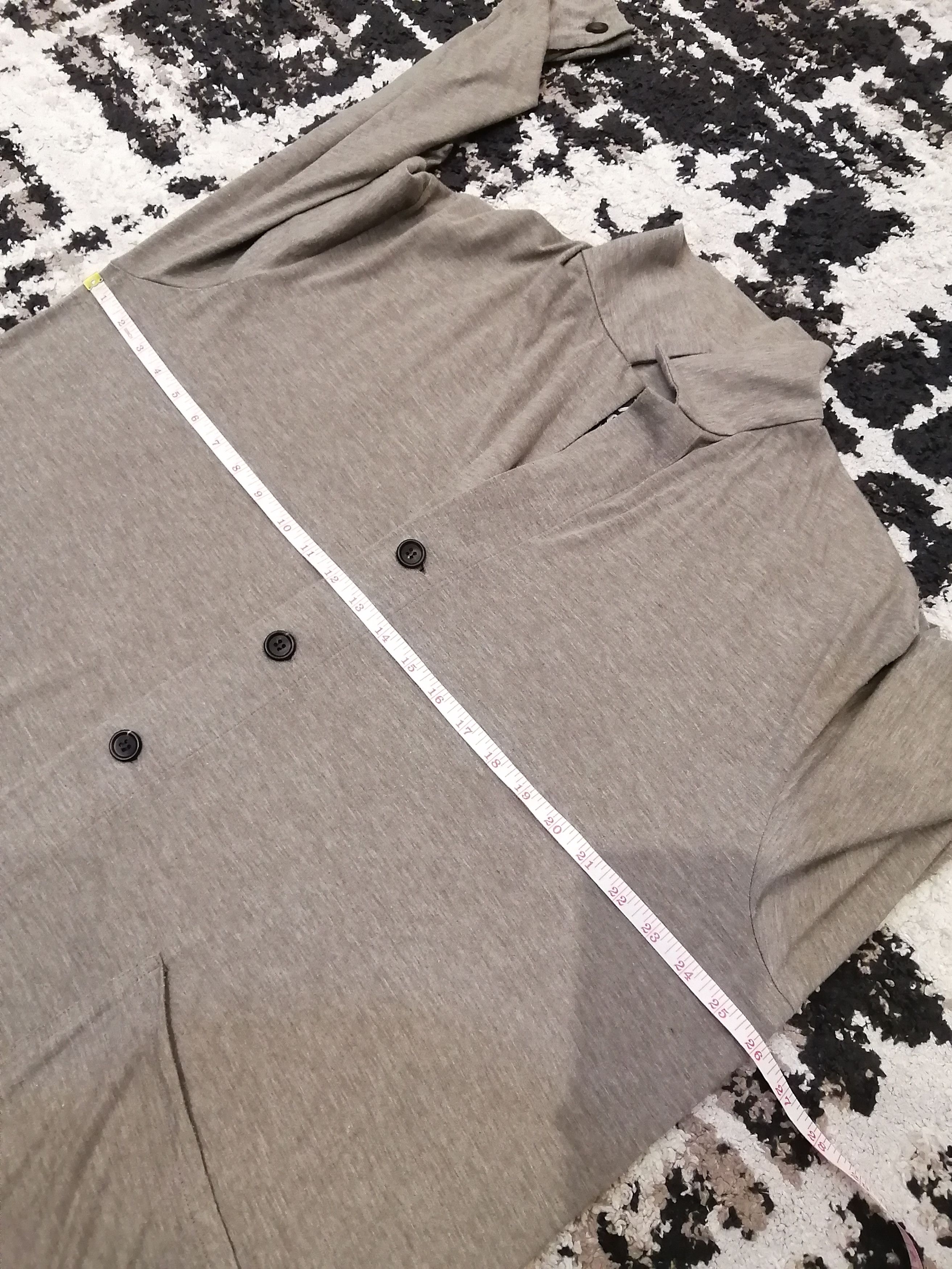Yohji Yamamoto Vintage Y's Yohji Yamamoto Oversized Long Cardigan Size US M / EU 48-50 / 2 - 13 Thumbnail