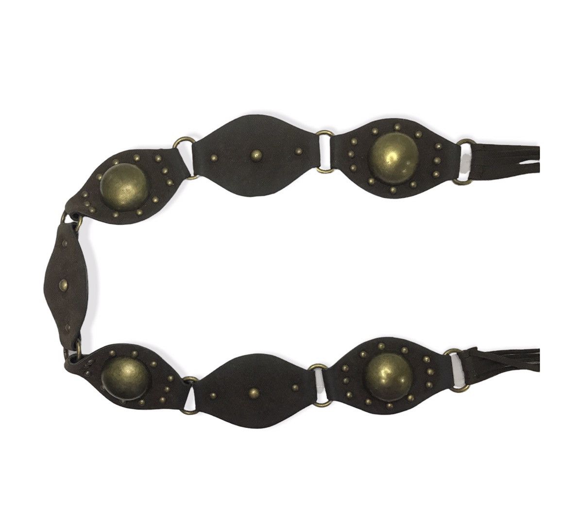 Japanese Brand Leather Rope Belt Size ONE SIZE - 9 Thumbnail