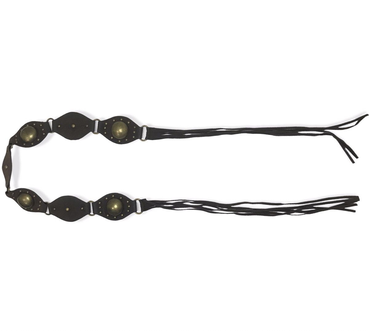 Japanese Brand Leather Rope Belt Size ONE SIZE - 2 Thumbnail