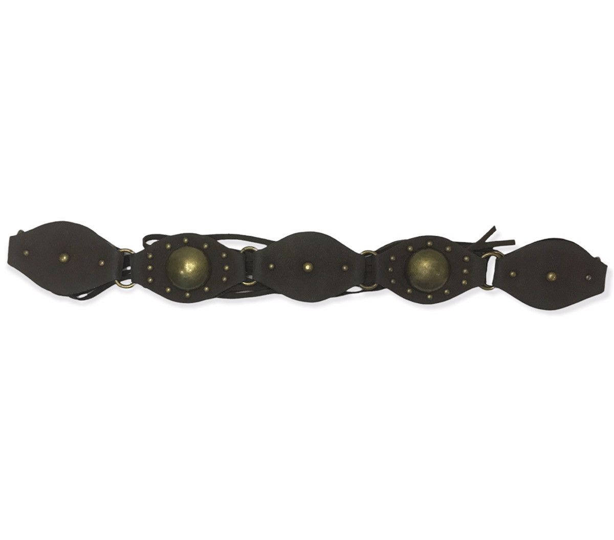 Japanese Brand Leather Rope Belt Size ONE SIZE - 4 Thumbnail
