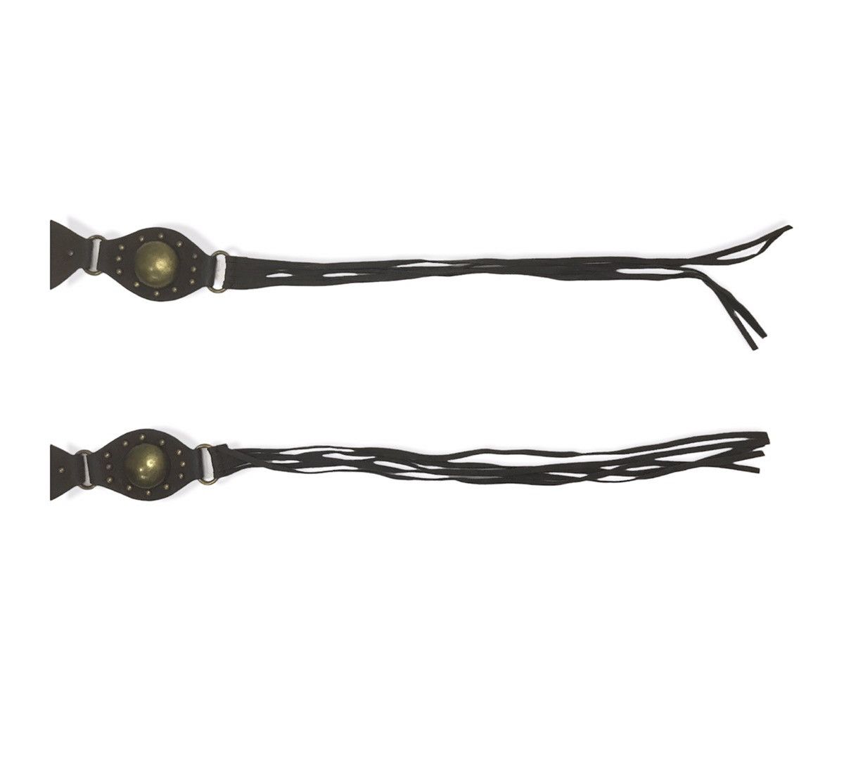 Japanese Brand Leather Rope Belt Size ONE SIZE - 8 Thumbnail