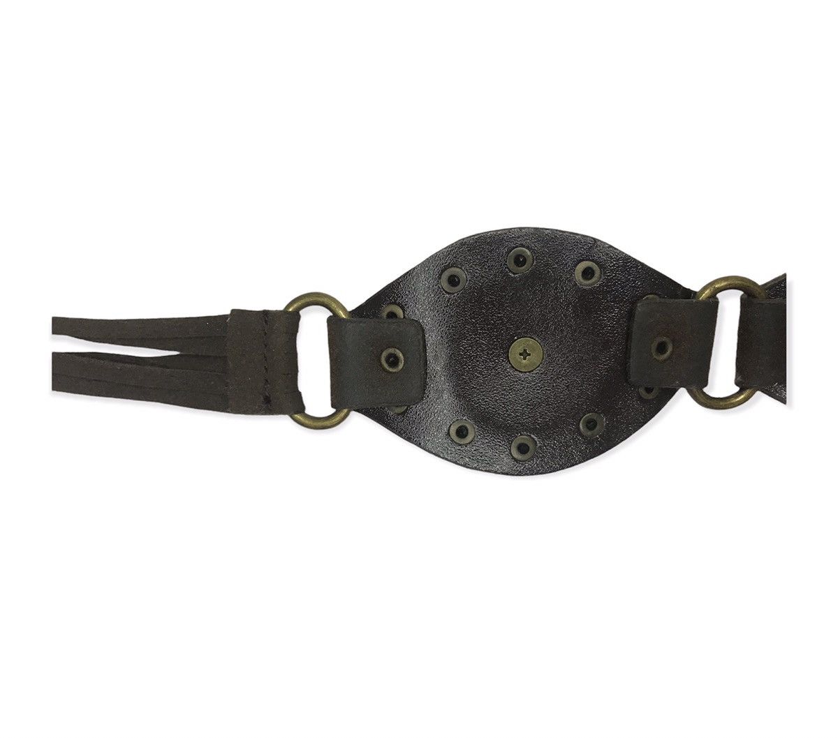 Japanese Brand Leather Rope Belt Size ONE SIZE - 7 Thumbnail