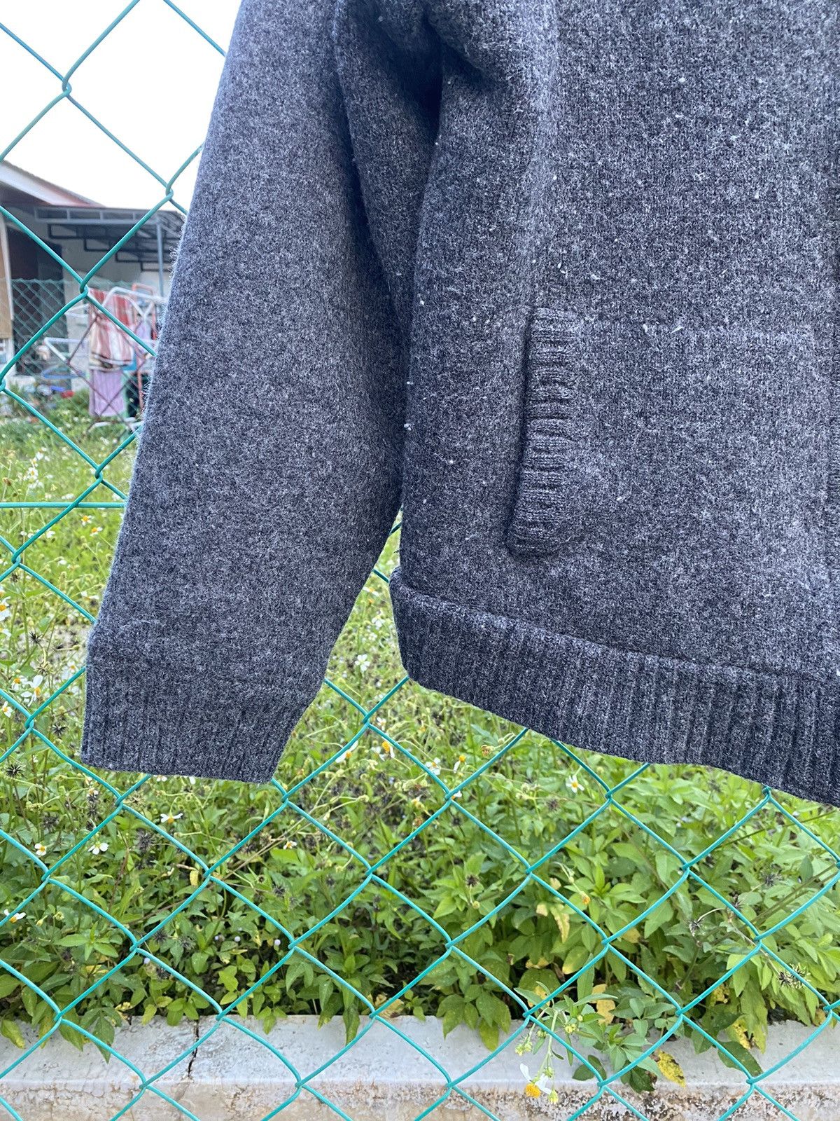 L.L. Bean × Vintage AW L.L Bean Lamb Wool Zip Up Jacket Size L / US 10 / IT 46 - 6 Thumbnail