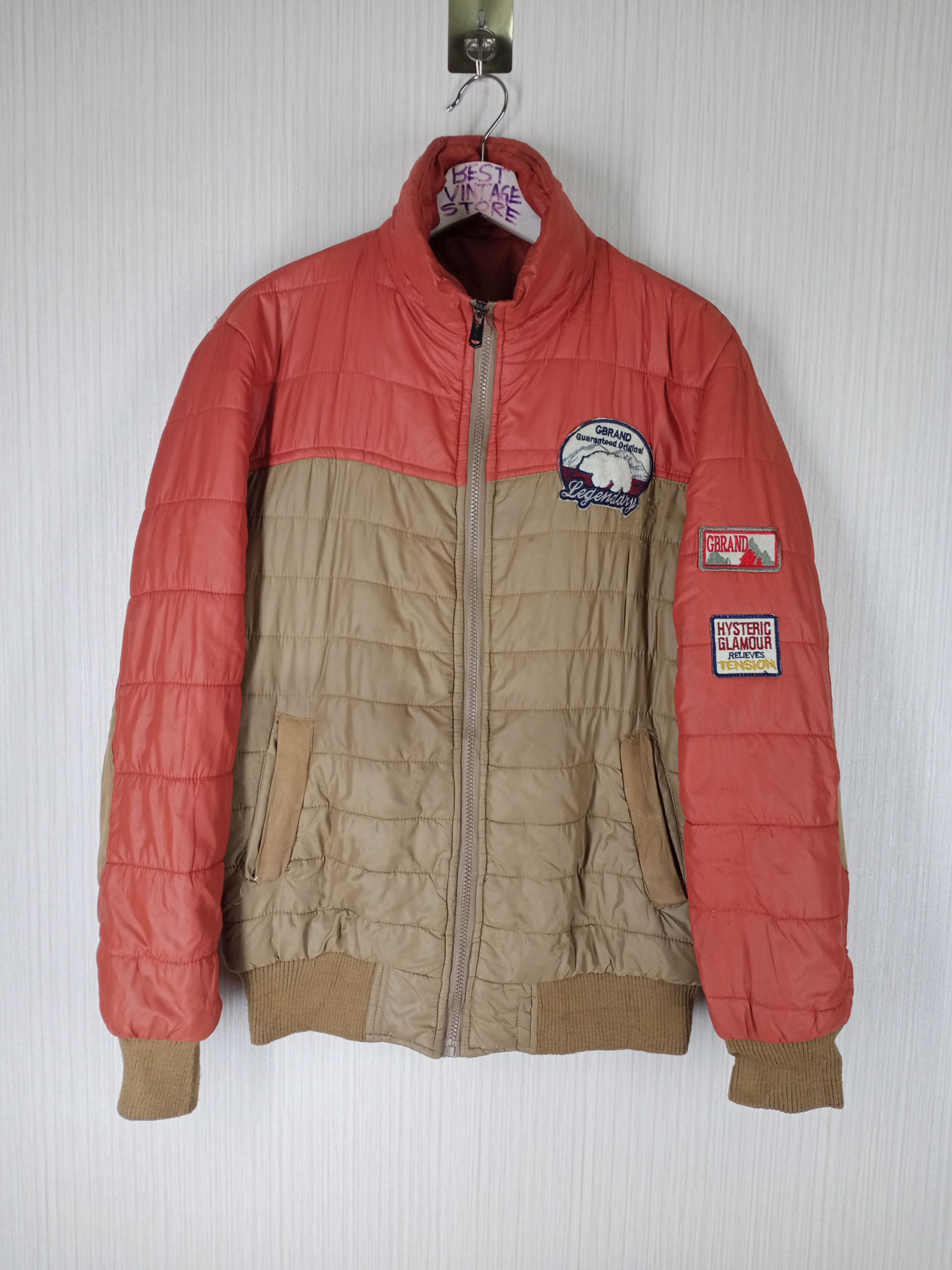 Hysteric Glamour Vintage Hysteric Glamour Pacth Puffer Jacket Size US M / EU 48-50 / 2 - 3 Thumbnail