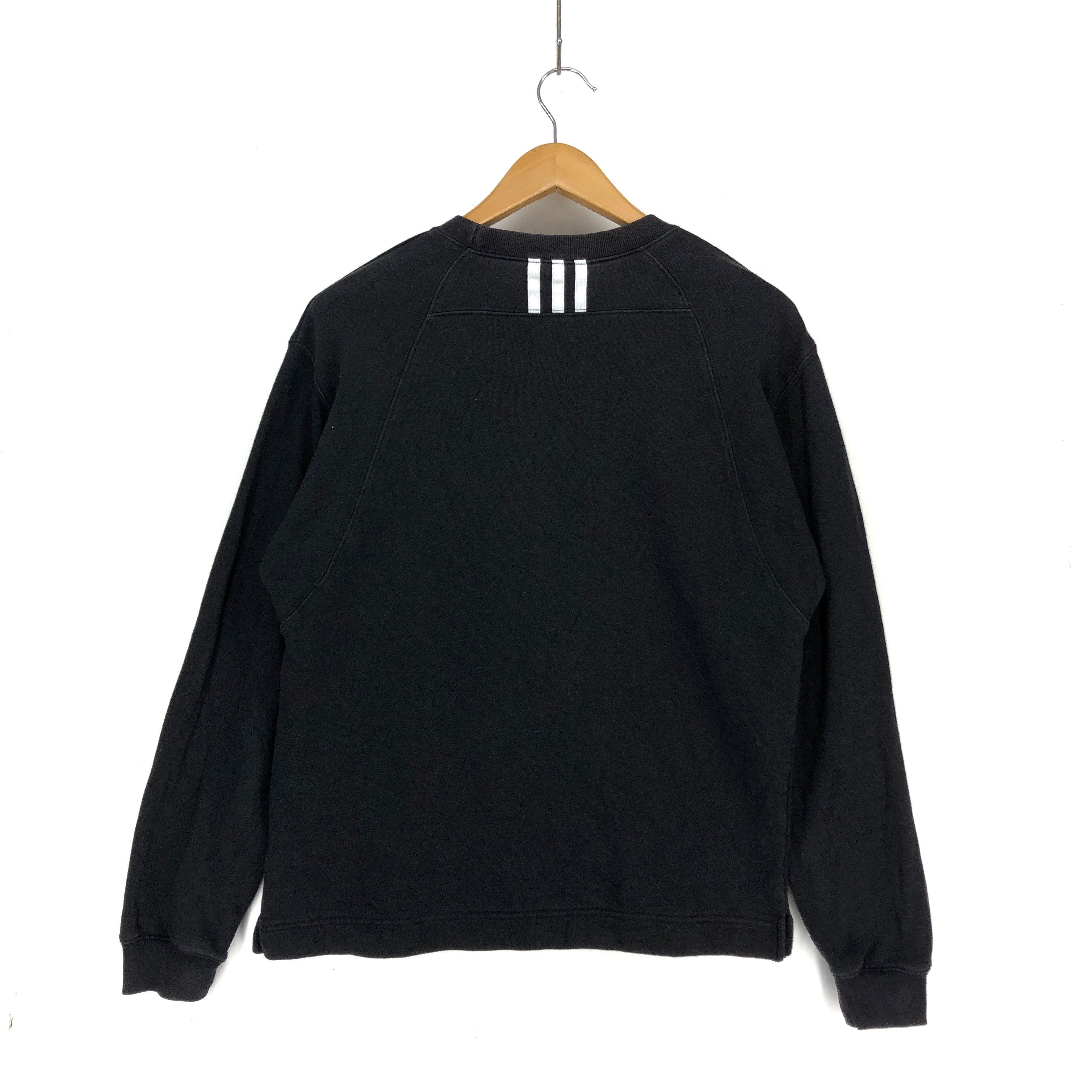 Adidas ADIDAS THREE STRIPE Crew Neck Sweatshirt #1493-55 Size US M / EU 48-50 / 2 - 4 Thumbnail