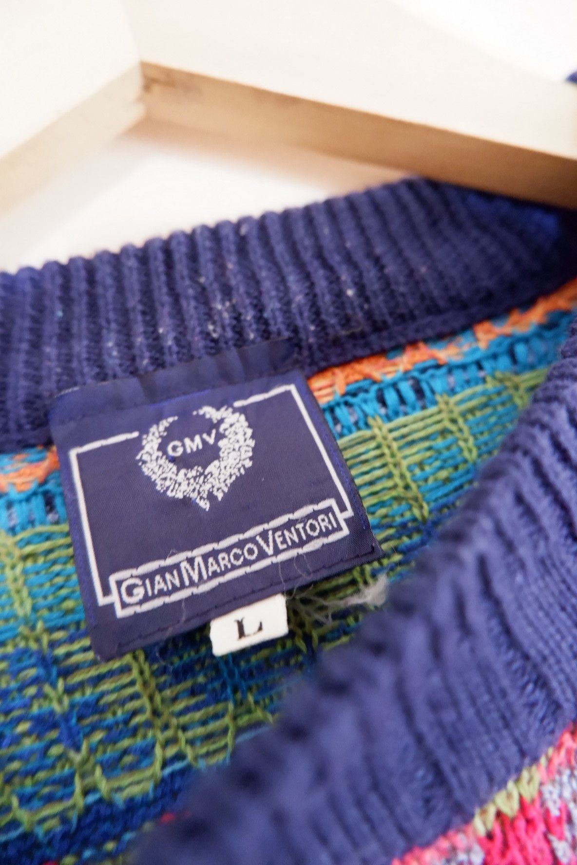Coogi Vintage Gian Marco Venturi Knitwear Made in italy Size US L / EU 52-54 / 3 - 5 Thumbnail