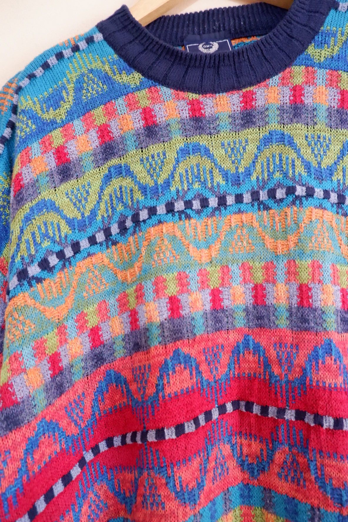 Coogi Vintage Gian Marco Venturi Knitwear Made in italy Size US L / EU 52-54 / 3 - 3 Thumbnail