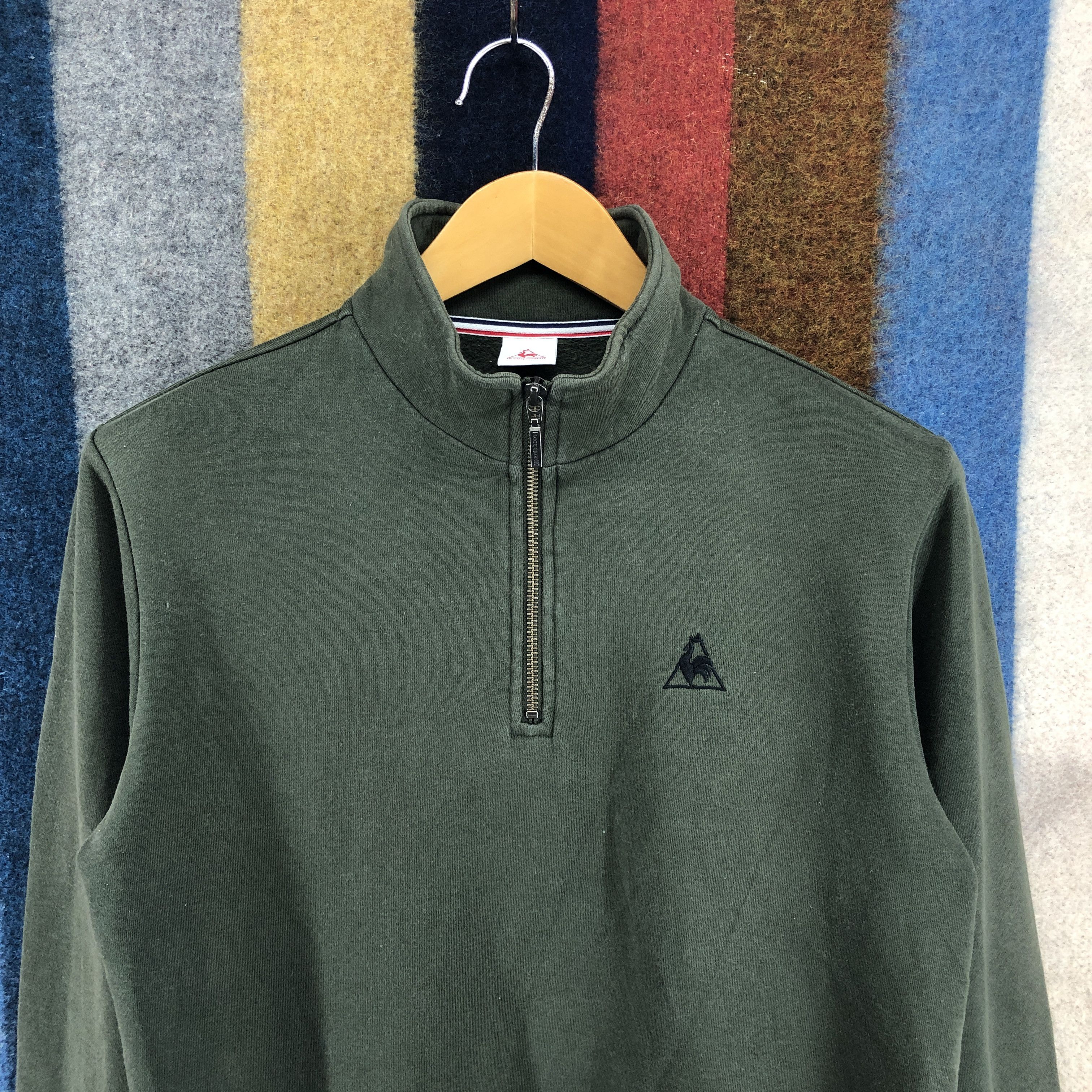 Le Coq Sportif LE COQ SPORTIF Turtle Neck Sweatshirt #0228/K Size US S / EU 44-46 / 1 - 2 Thumbnail