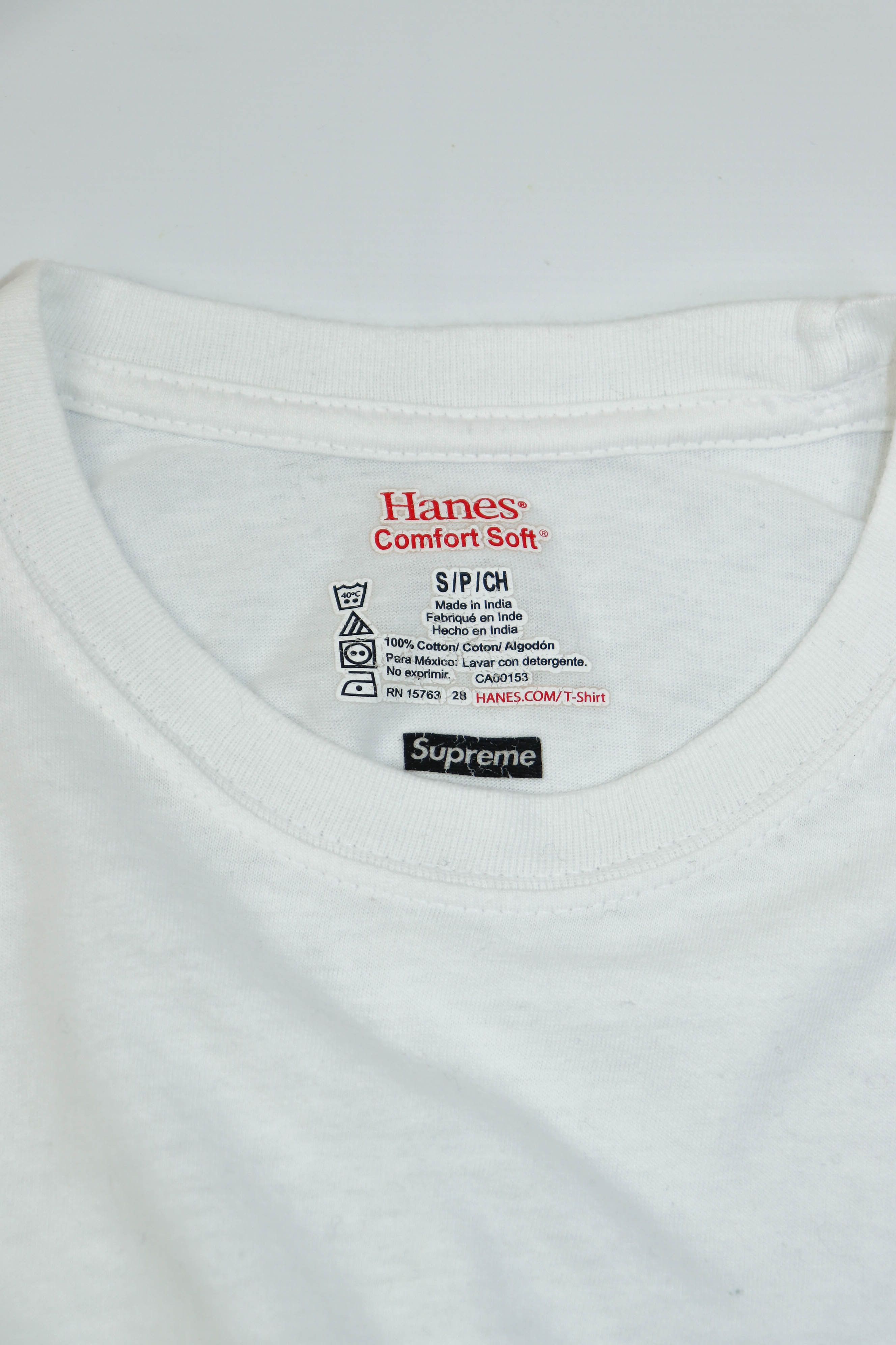 supreme us hanes オファー tシャツ