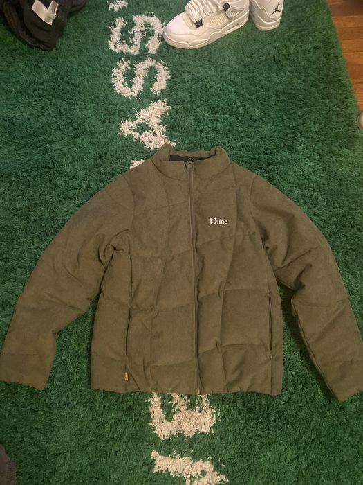 Dime Dime corduroy puffer jacket | Grailed