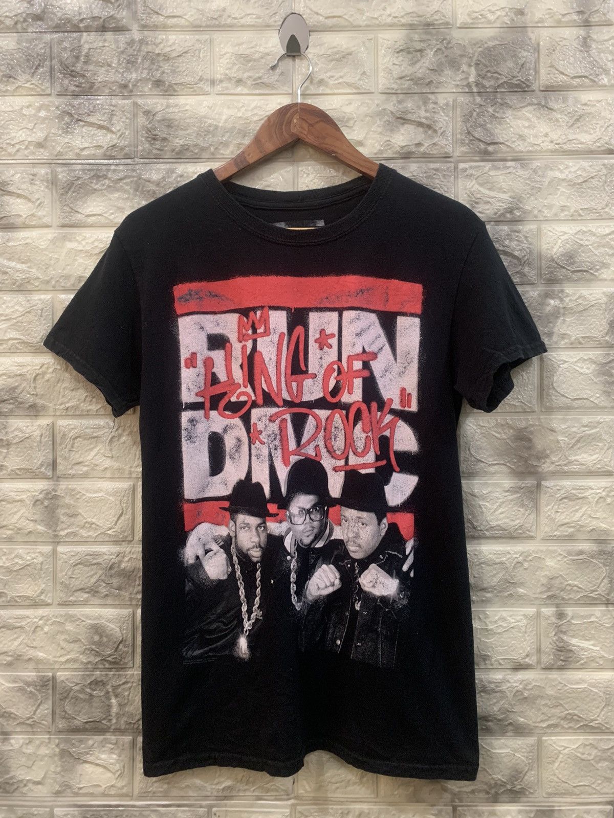 RUN DMC 2018 RUN DMC band black tees Size US S / EU 44-46 / 1 - 1 Thumbnail