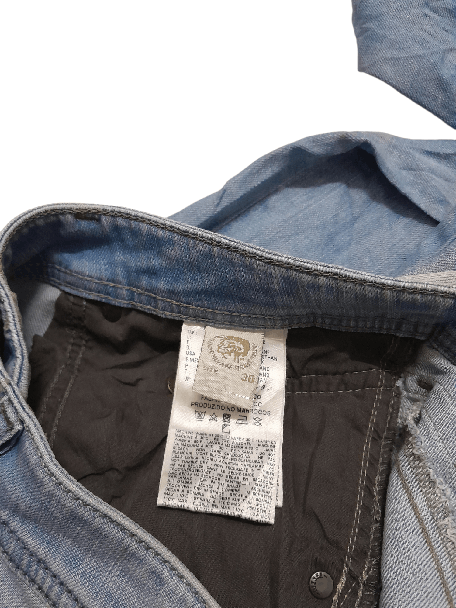 Diesel DIESEL Belther Jeans denim (S41) Size US 33 - 6 Thumbnail