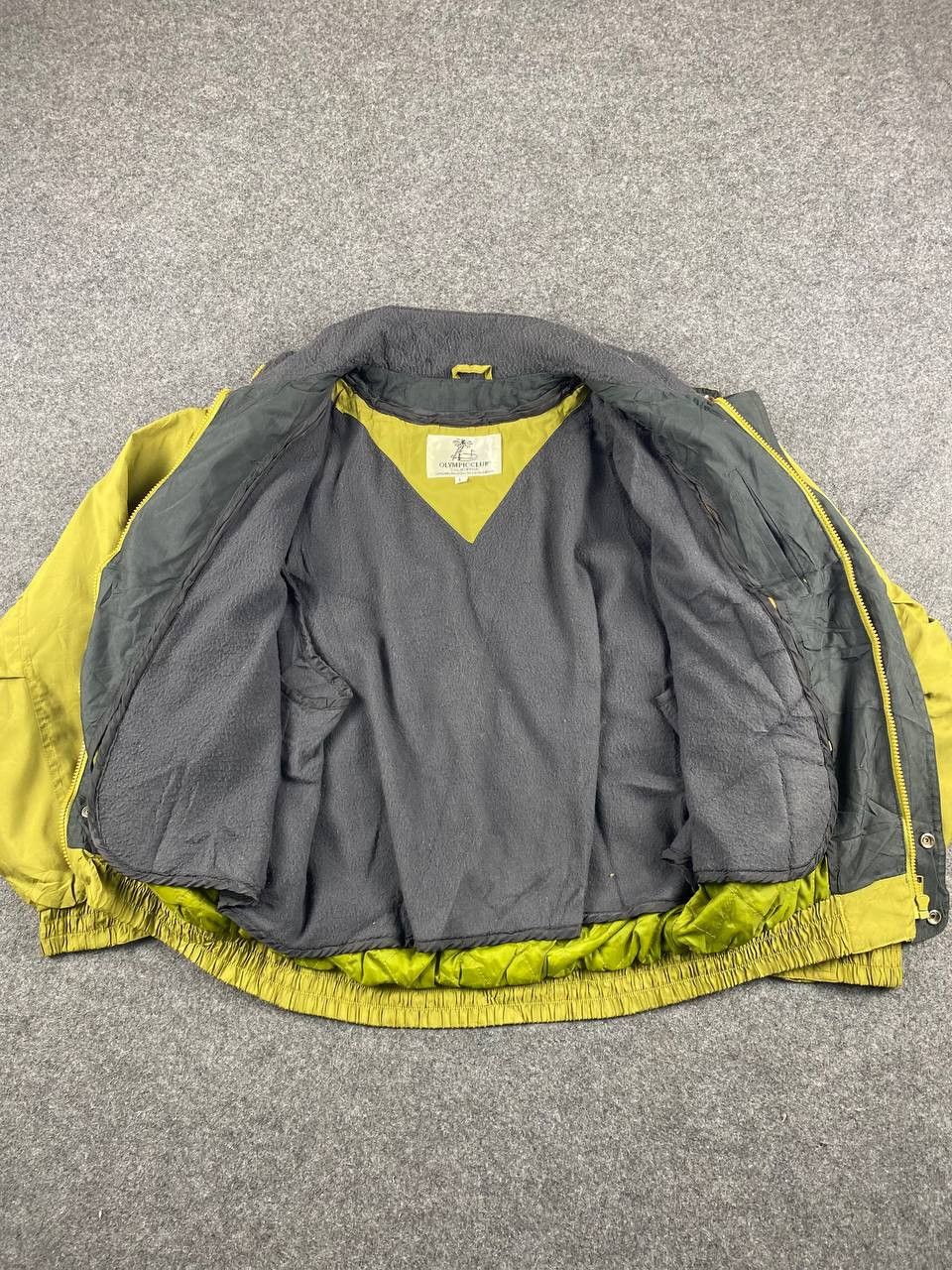 Japanese Brand japanese brands neon green jacket fleece lining Size US L / EU 52-54 / 3 - 5 Thumbnail