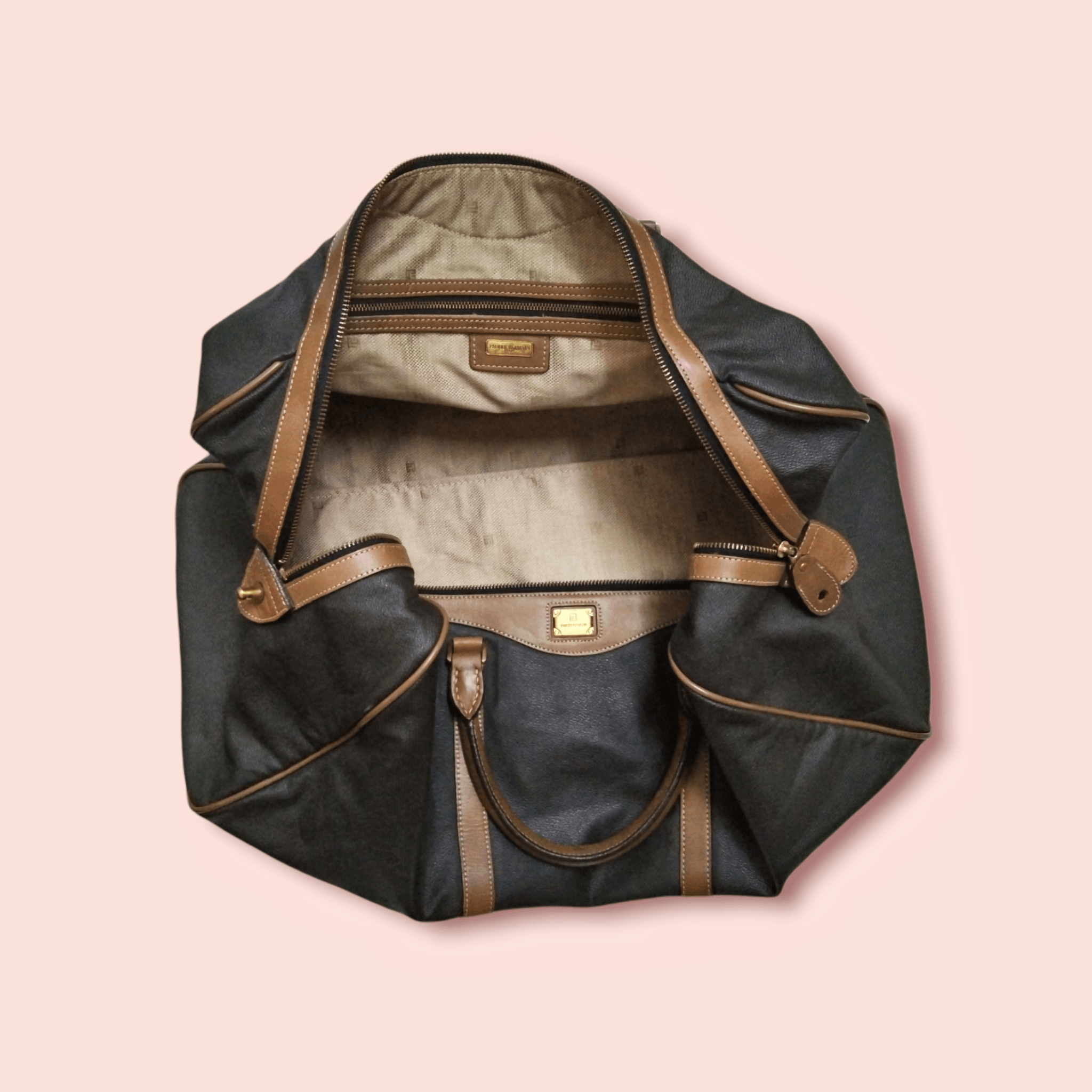 Designer × Pierre Balmain × Vintage VINTAGE AUTHENTIC PIERRE BALMAIN TRAVEL DUFFLE Size ONE SIZE - 15 Thumbnail