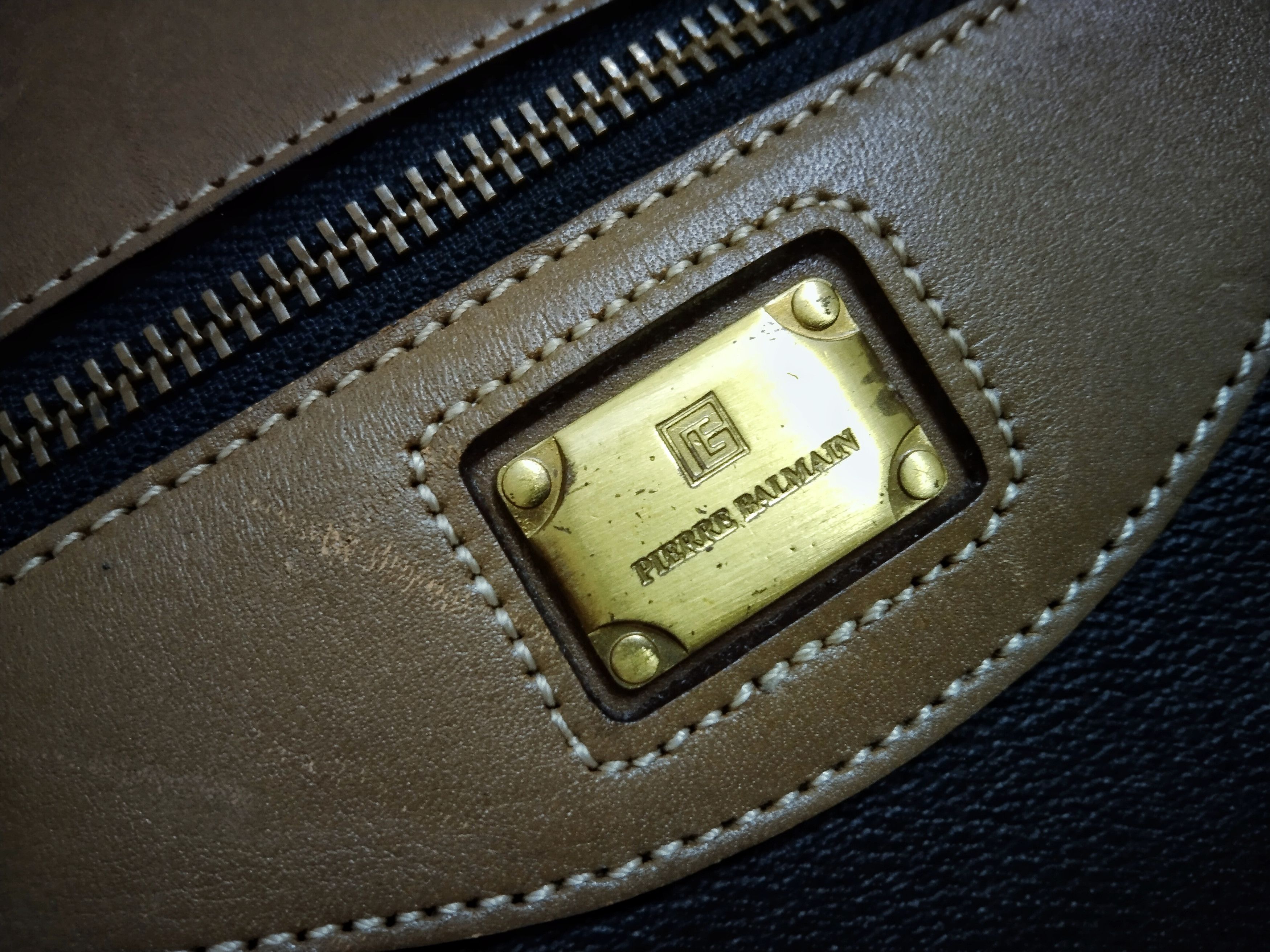 Designer × Pierre Balmain × Vintage VINTAGE AUTHENTIC PIERRE BALMAIN TRAVEL DUFFLE Size ONE SIZE - 2 Thumbnail