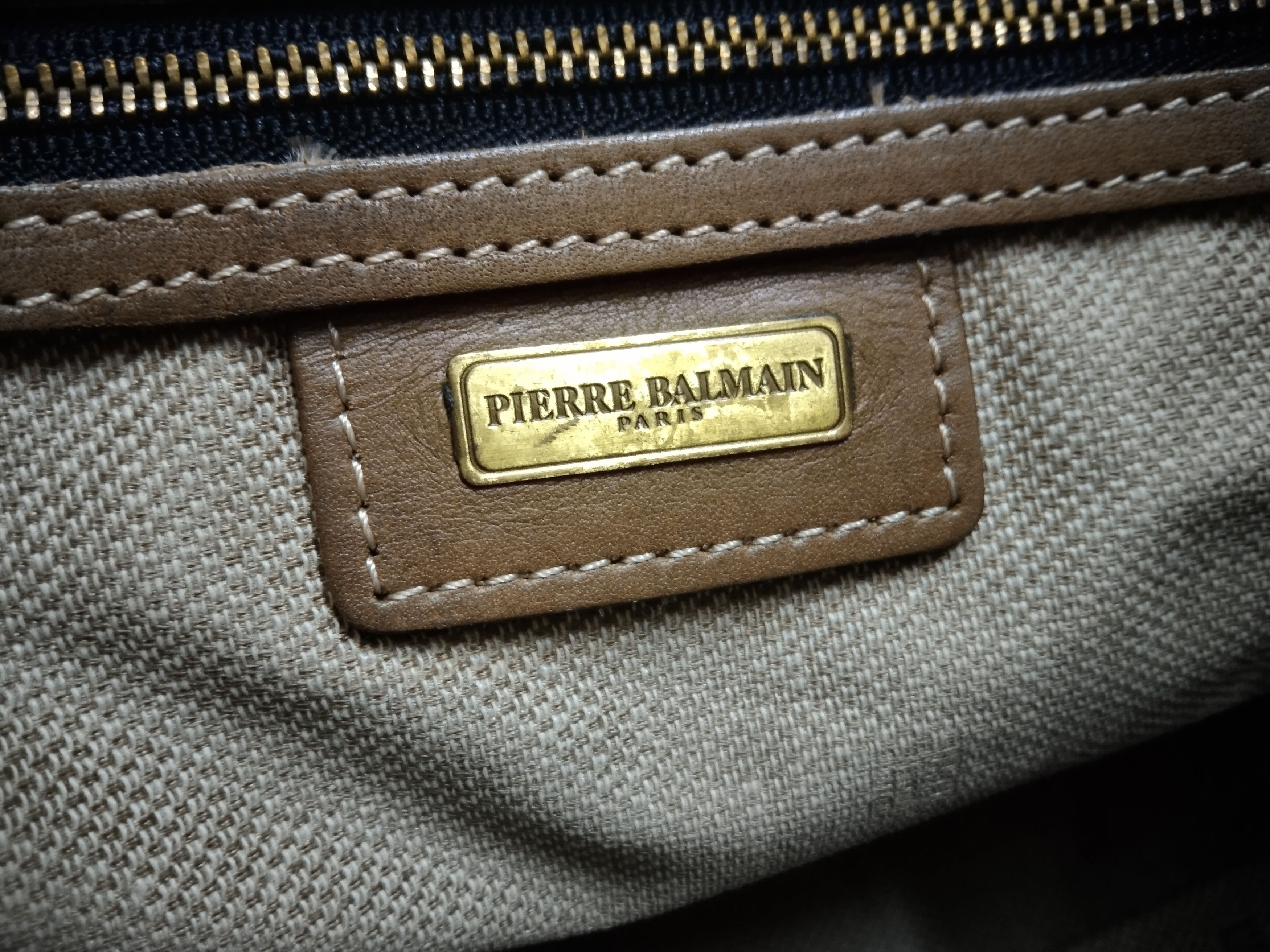 Designer × Pierre Balmain × Vintage VINTAGE AUTHENTIC PIERRE BALMAIN TRAVEL DUFFLE Size ONE SIZE - 21 Thumbnail