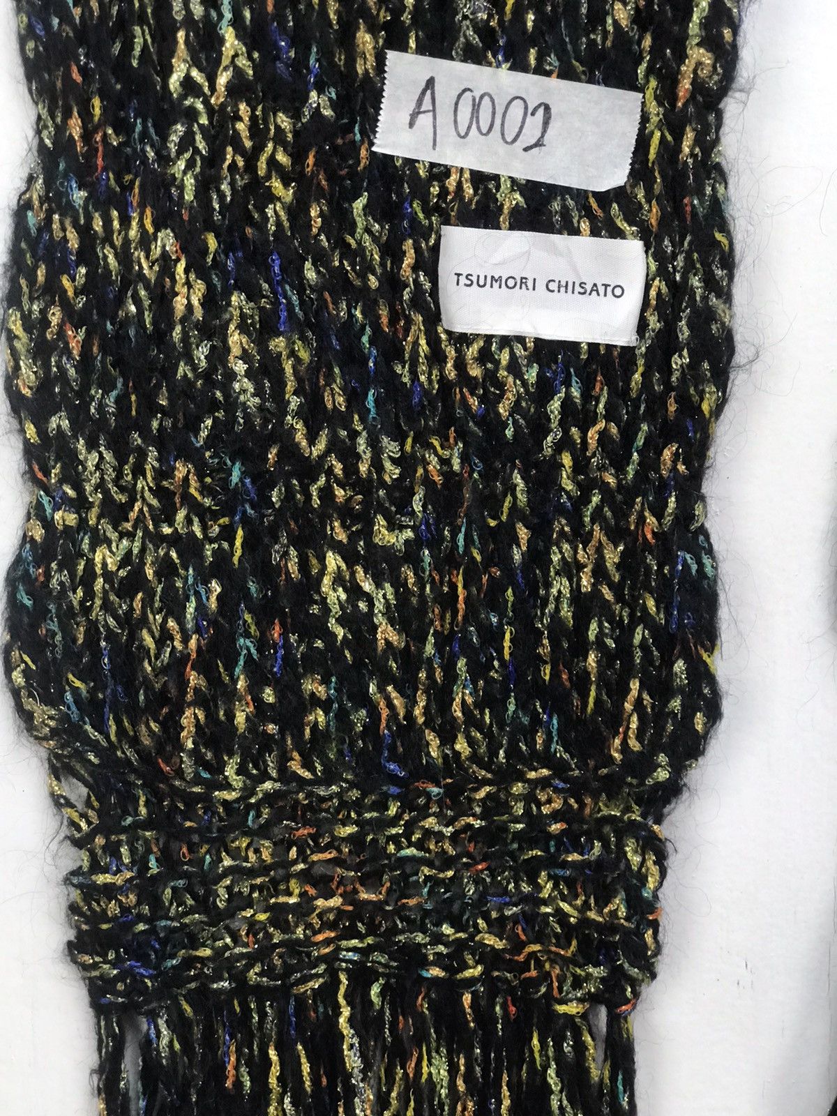 Issey Miyake × Japanese Brand × Tsumori Chisato Tsumori Chisato by Issey Miyake Chunky Knit Muffler Size ONE SIZE - 2 Thumbnail