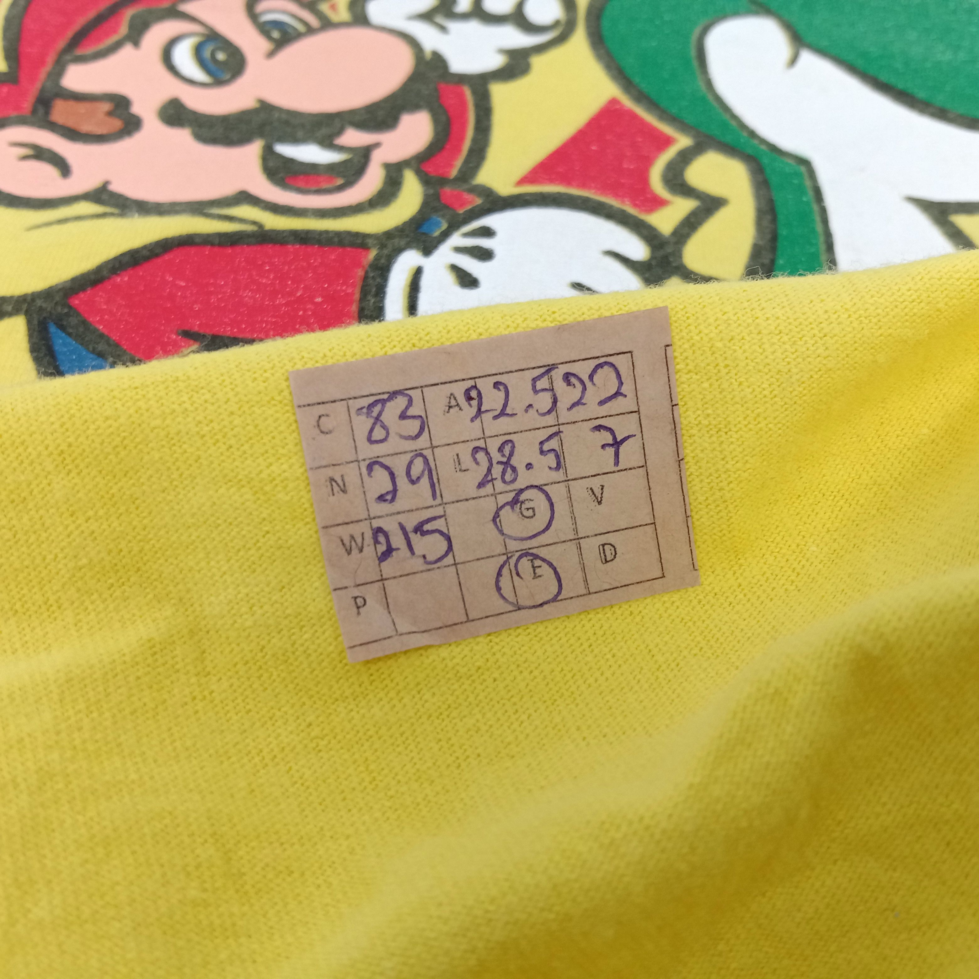 Nintendo Nintendo Super Mario Retro Game Playstation Tshirt Size US L / EU 52-54 / 3 - 9 Thumbnail