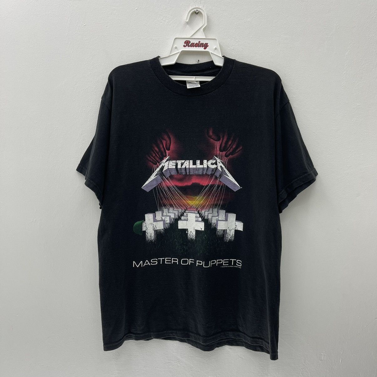 Band Tees Metallica Master Of Puppets Vintage 90s Rock Band T-Shirt Size US L / EU 52-54 / 3 - 1 Thumbnail
