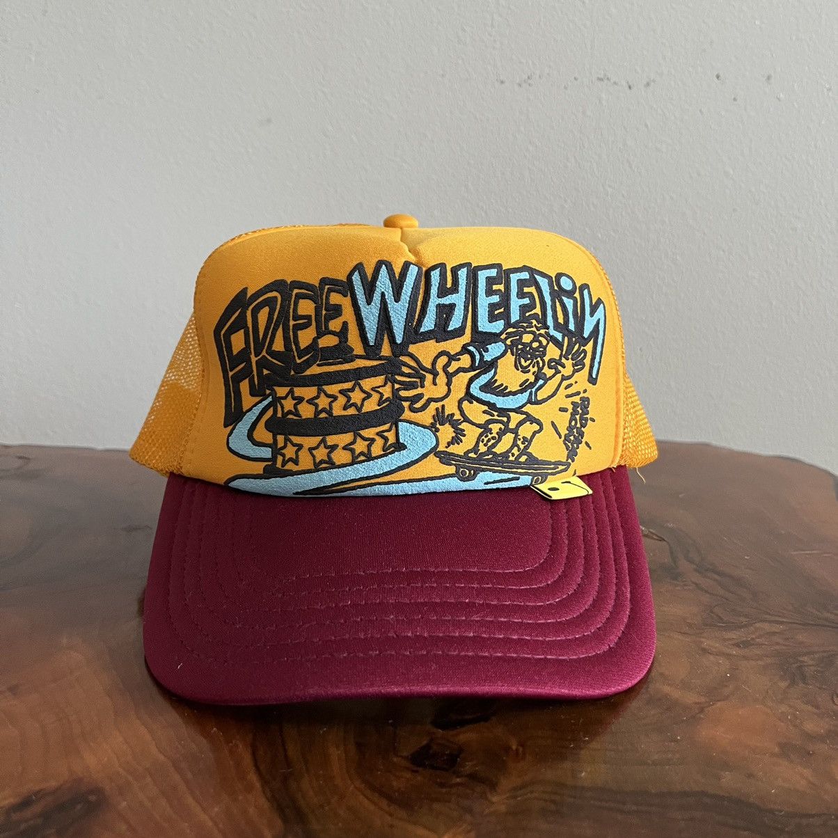 Kapital Kountry Trucker Hat Free Wheelin’ Size ONE SIZE - 3 Thumbnail