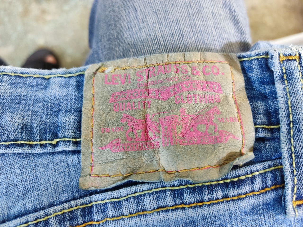 Levi's vintage levis 519 flare bootcut denim nice design Size 30" / US 8 / IT 44 - 3 Thumbnail