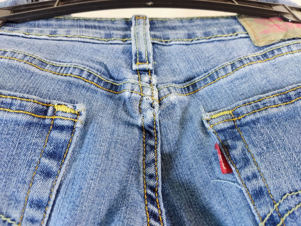 Levi's vintage levis 519 flare bootcut denim nice design Size 30" / US 8 / IT 44 - 10 Thumbnail