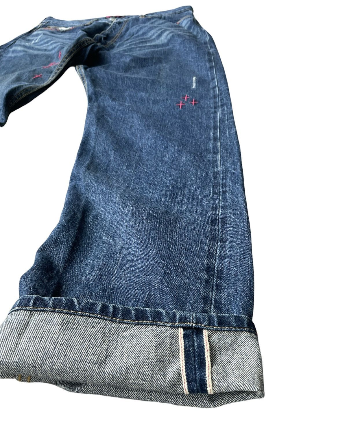 Japanese Brand × Vintage E2 Denim Japan Made Selvedge Denim Size US 34 / EU 50 - 4 Thumbnail
