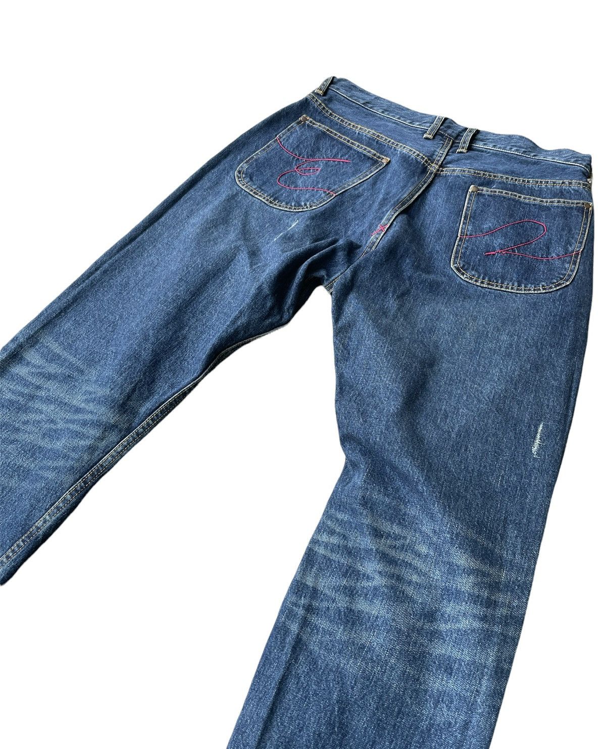 Japanese Brand × Vintage E2 Denim Japan Made Selvedge Denim Size US 34 / EU 50 - 14 Thumbnail