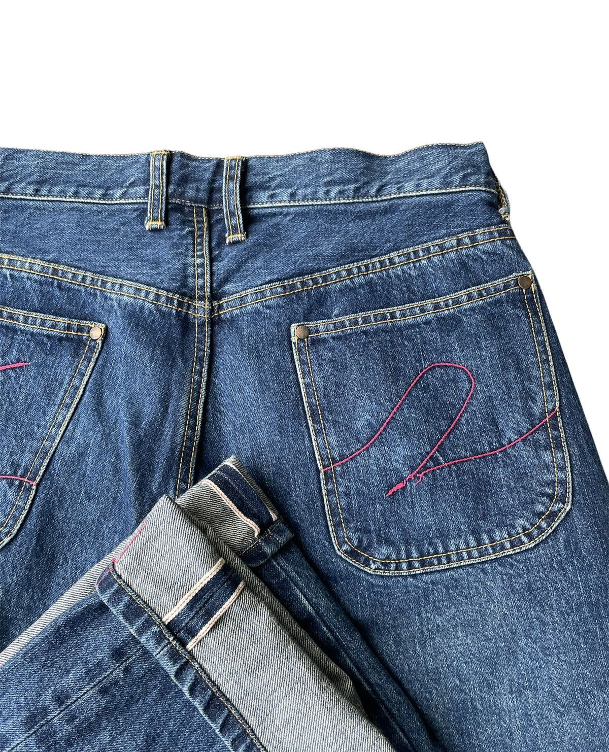 Japanese Brand × Vintage E2 Denim Japan Made Selvedge Denim Size US 34 / EU 50 - 19 Thumbnail