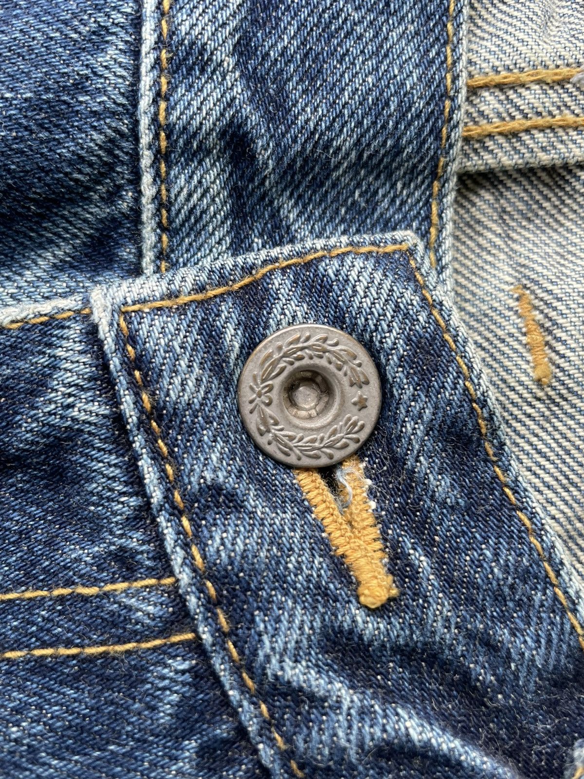 Japanese Brand × Vintage E2 Denim Japan Made Selvedge Denim Size US 34 / EU 50 - 24 Thumbnail