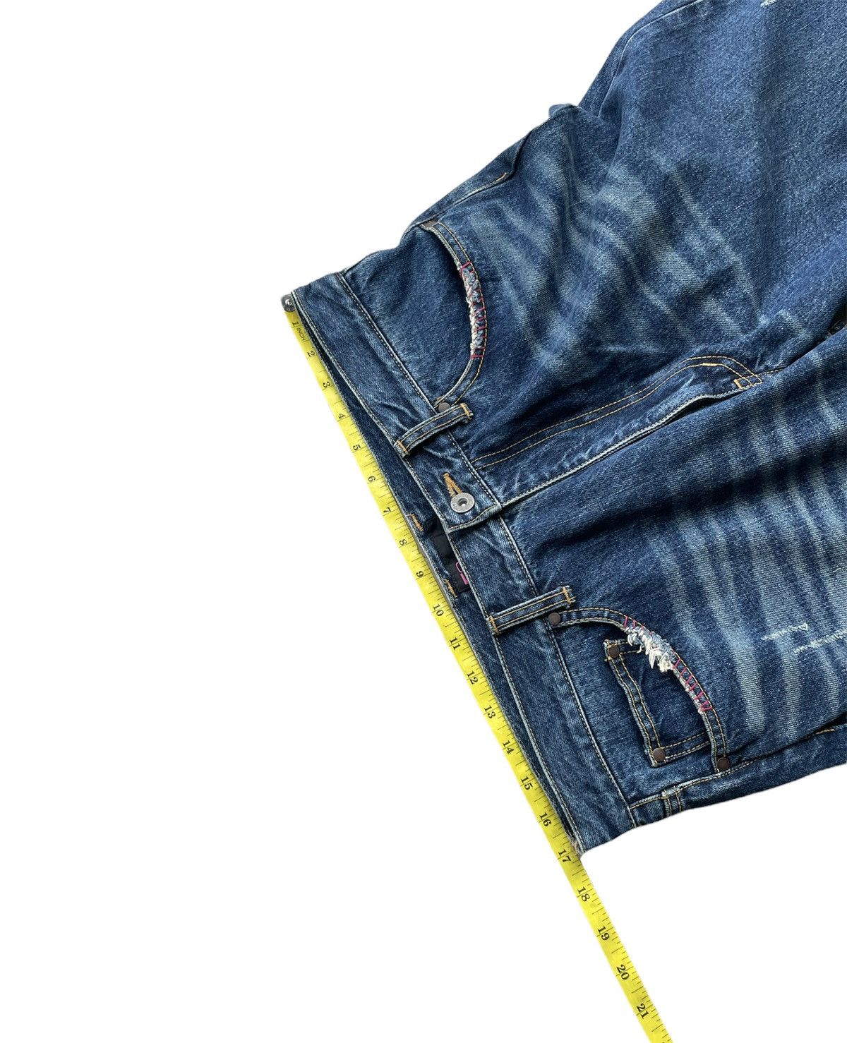 Japanese Brand × Vintage E2 Denim Japan Made Selvedge Denim Size US 34 / EU 50 - 2 Thumbnail