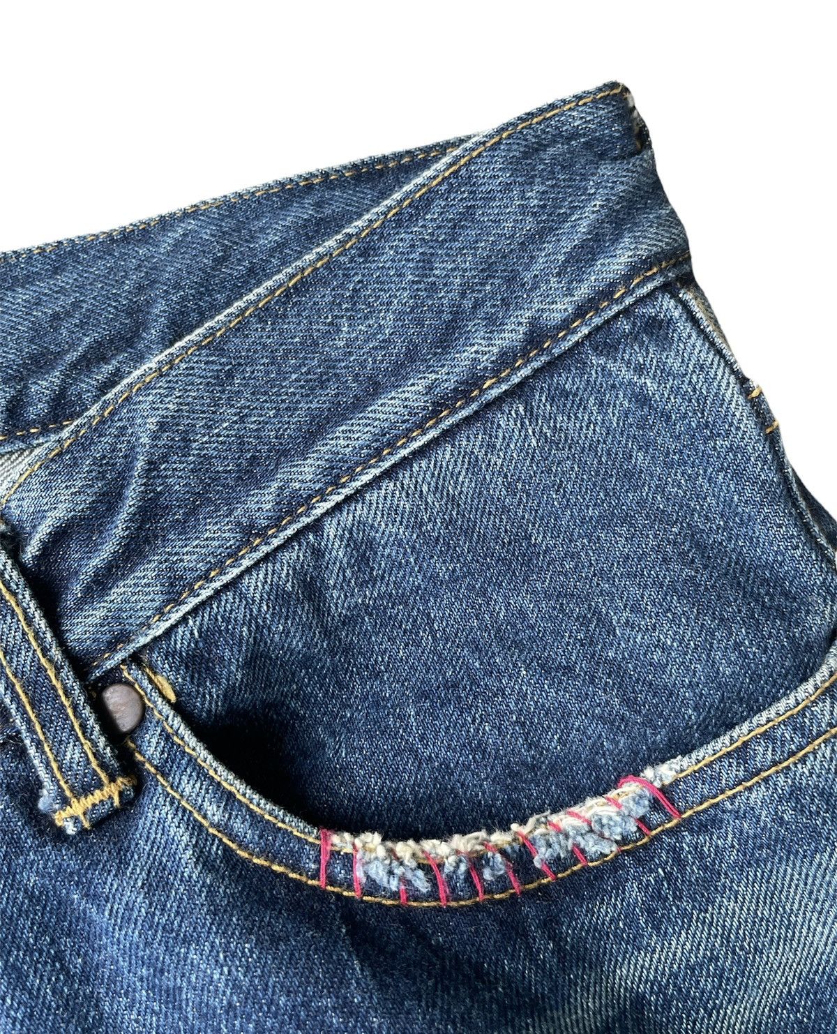 Japanese Brand × Vintage E2 Denim Japan Made Selvedge Denim Size US 34 / EU 50 - 10 Thumbnail